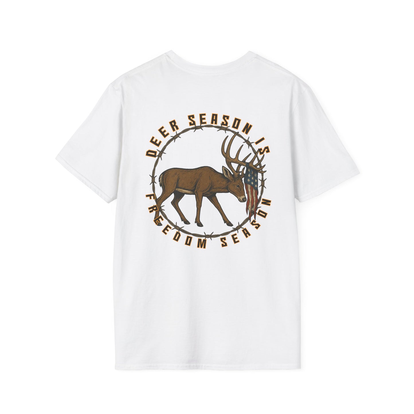 Patriotic Deer Unisex T-Shirt