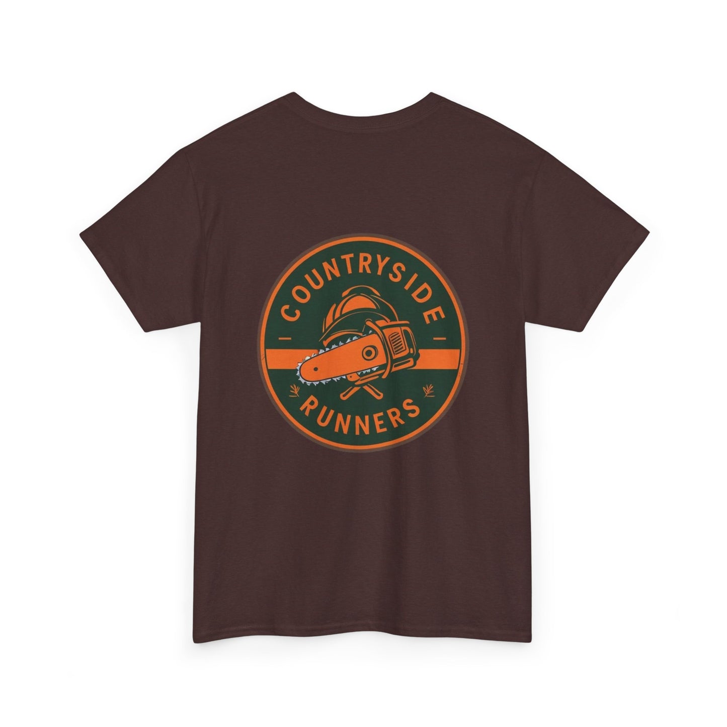 Blue collar line- Countryside Runners Heavy Cotton Tee, Running Shirt, Unisex T-Shirt, Sports Apparel, Outdoor Activity Gear, Gift for Runners