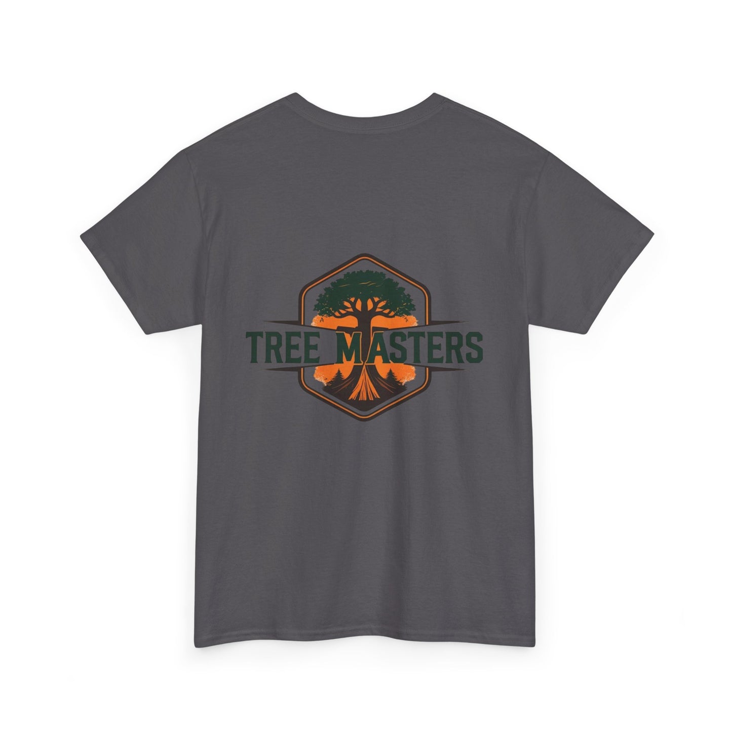 Blue collar line- Tree Masters Unisex Heavy Cotton Tee | Nature Lover Shirt, Camping Tee, Outdoor Enthusiast Gear, Adventure Gift, Eco-Friendly Fashion