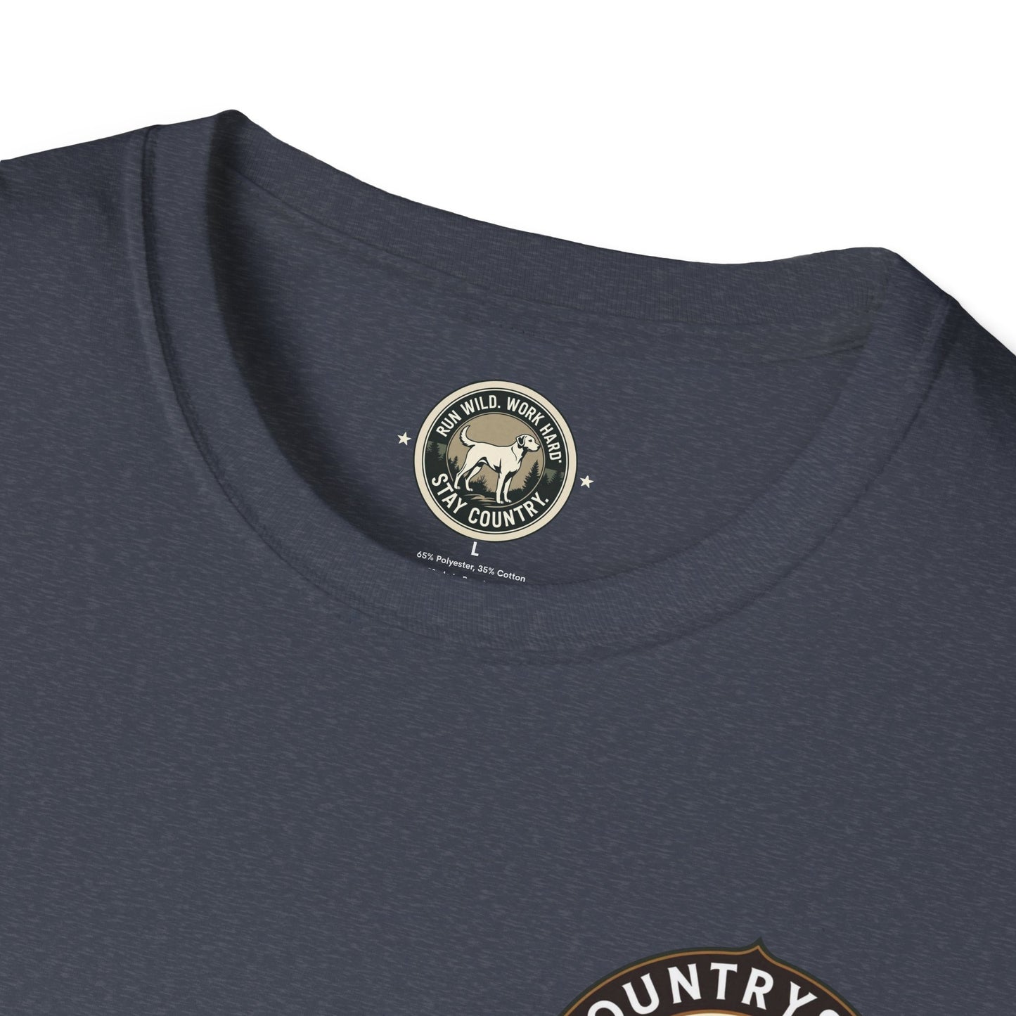 Countryside Runners Unisex Softstyle T-Shirt | Outdoor Adventure Tee, Nature Lover Shirt, Gift for Dog Owners, Running Apparel, Casual Wear
