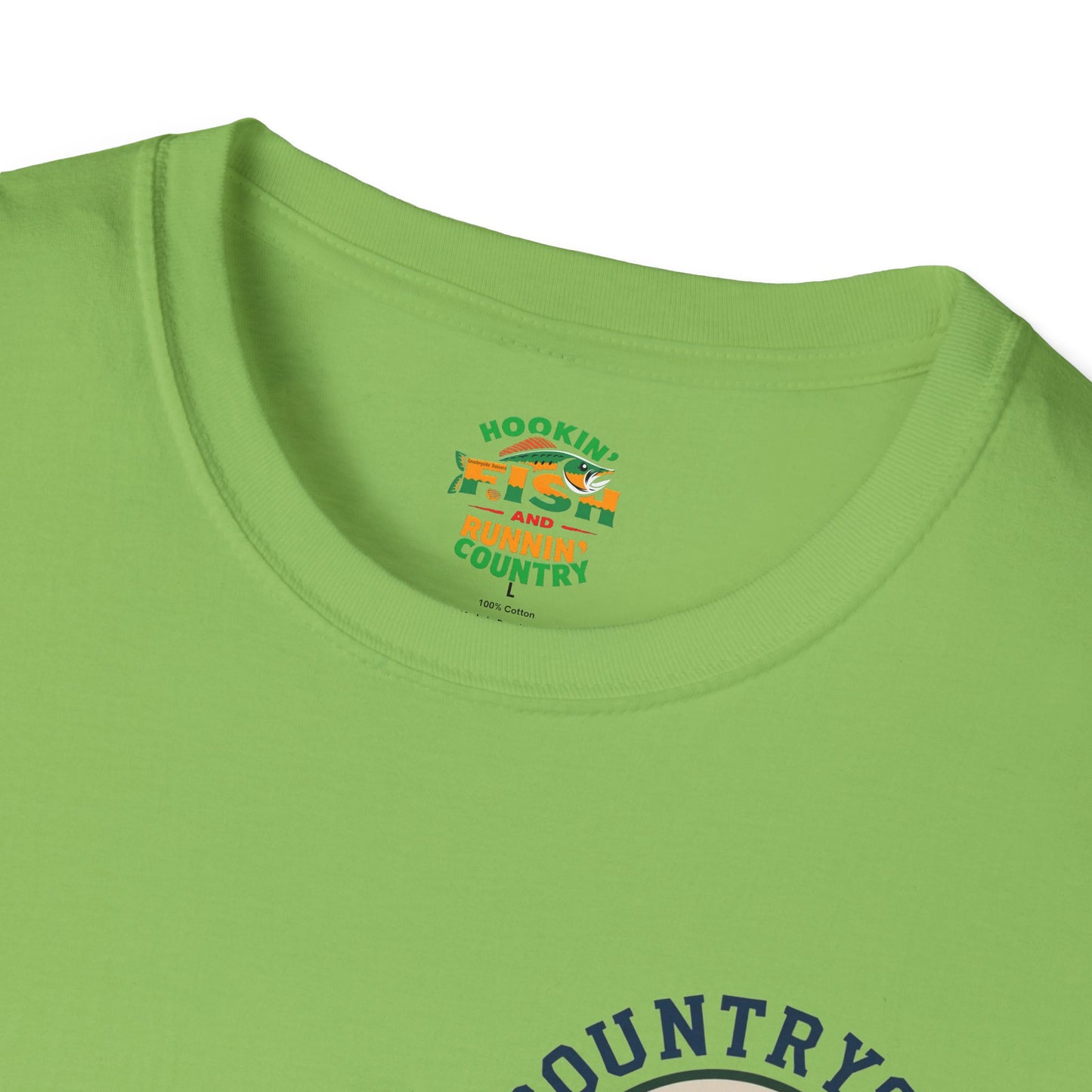 Hooked- Countryside Fishing T-Shirt rods and country