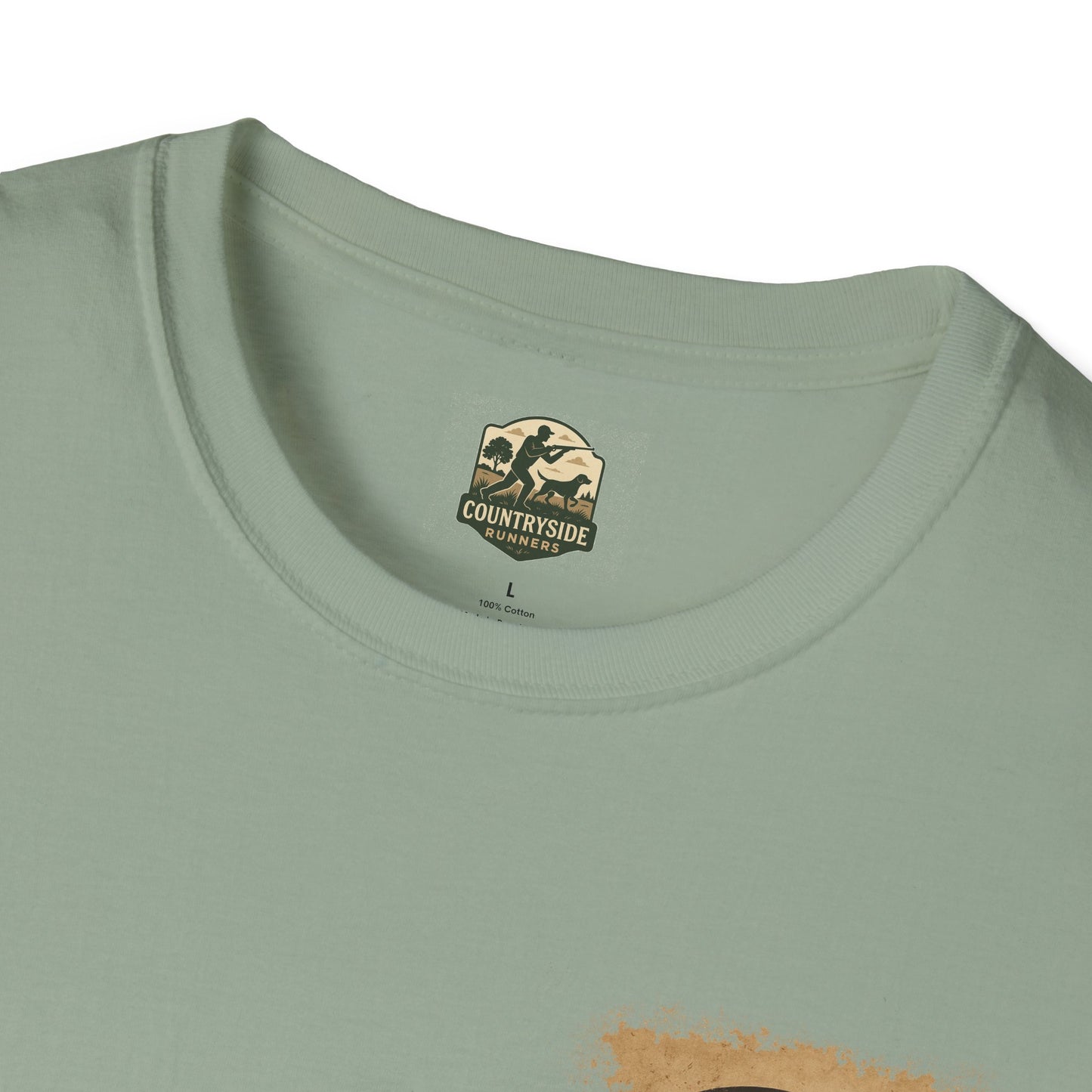Countryside Runners Unisex Softstyle T-Shirt, Casual Outdoor Tee, Gift for Nature Lovers, Hunting Apparel, Cool Vintage Design