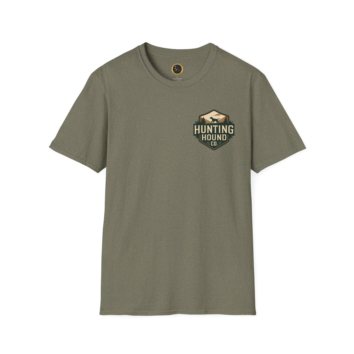 Countryside Runners Unisex Softstyle T-Shirt, Outdoor Tee, Dog Lovers Gift, Hunting Hound Apparel, Nature Themed Shirt, Animal Print T-Shirt