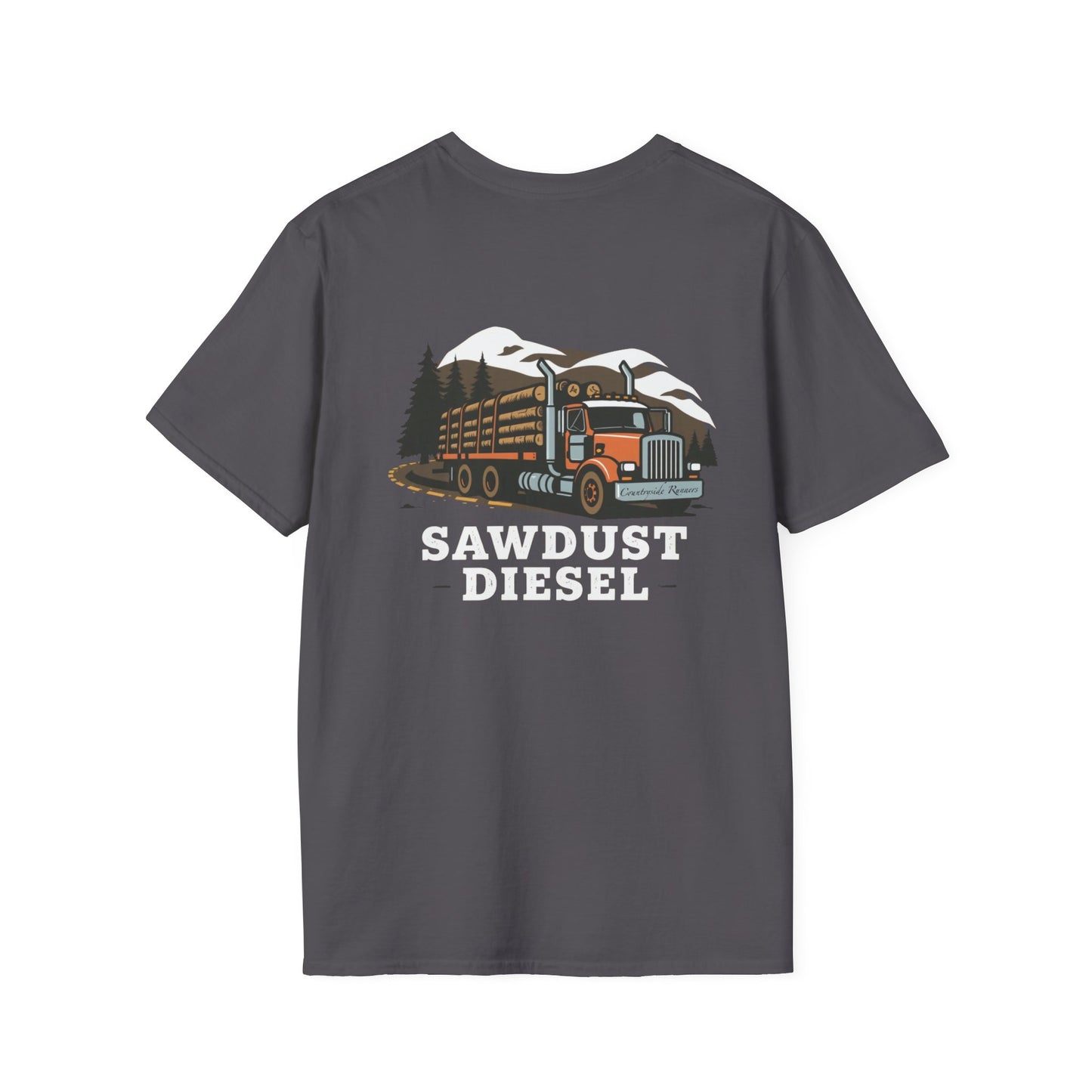 Sawdust Diesel blue collar built Unisex T-Shirt - Blue Collar Countryside Runners Merch