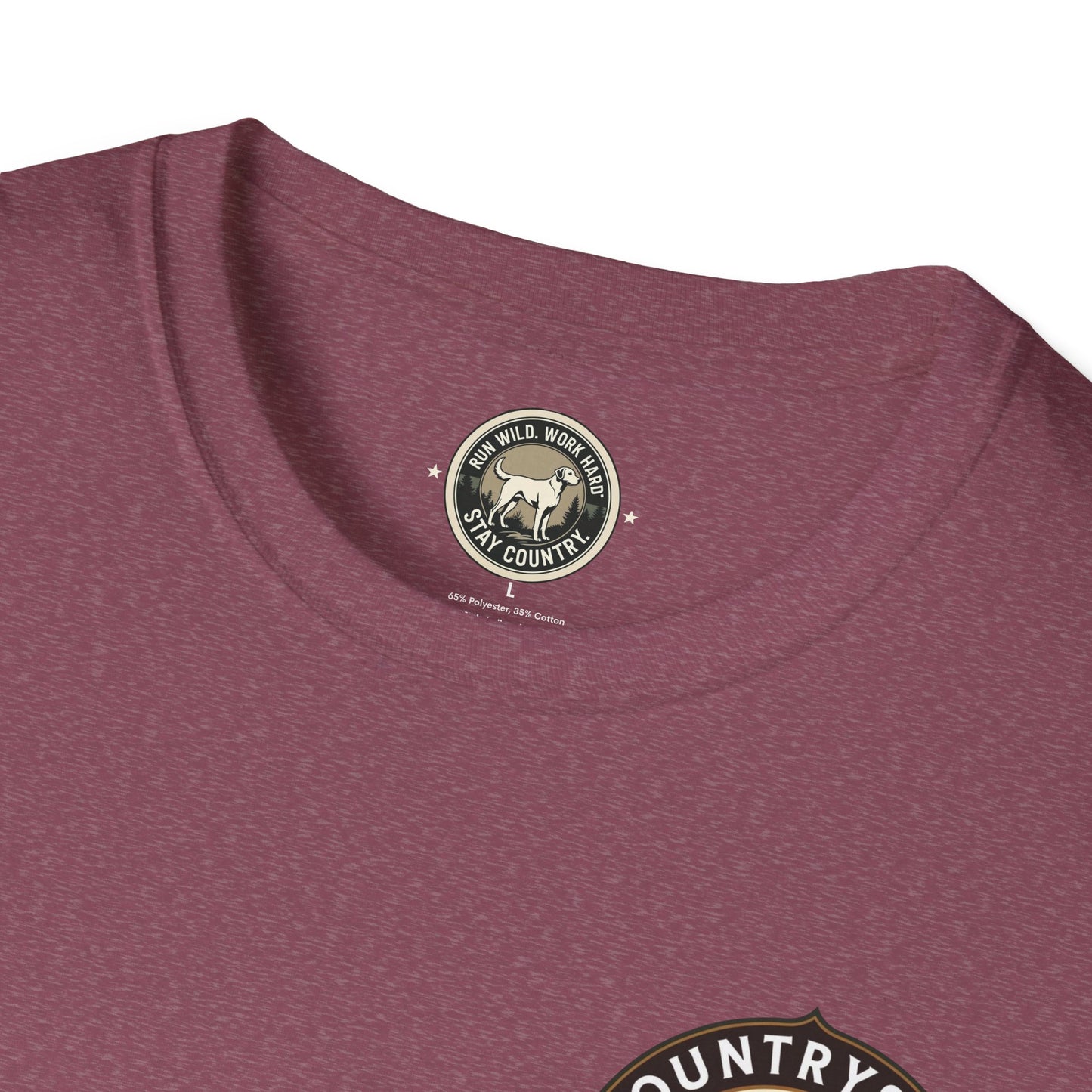 Countryside Runners Unisex Softstyle T-Shirt | Outdoor Adventure Tee, Nature Lover Shirt, Gift for Dog Owners, Running Apparel, Casual Wear