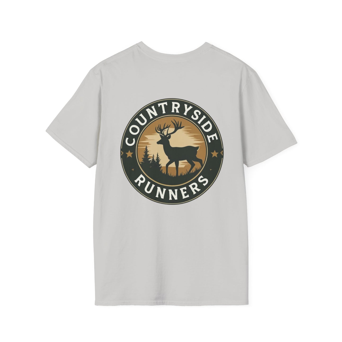 Countryside Runners Unisex T-Shirt, Nature Tee, Outdoor Gear, Running Shirt, Wildlife Lover Apparel, Gift for Runners