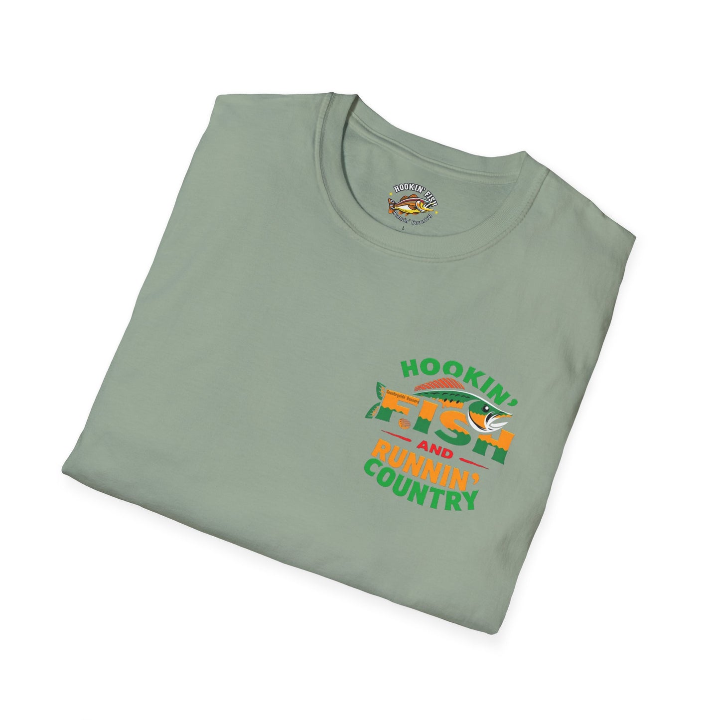 Countryside Fishing T-Shirt - rods and country