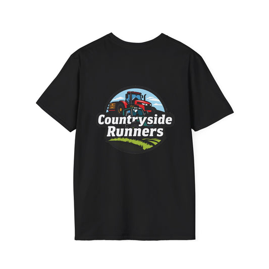 Countryside Runners Unisex Softstyle T-Shirt | Farm Life Tee, Running Gear, Outdoor Apparel, Gift for Runners, Vintage Style Shirt