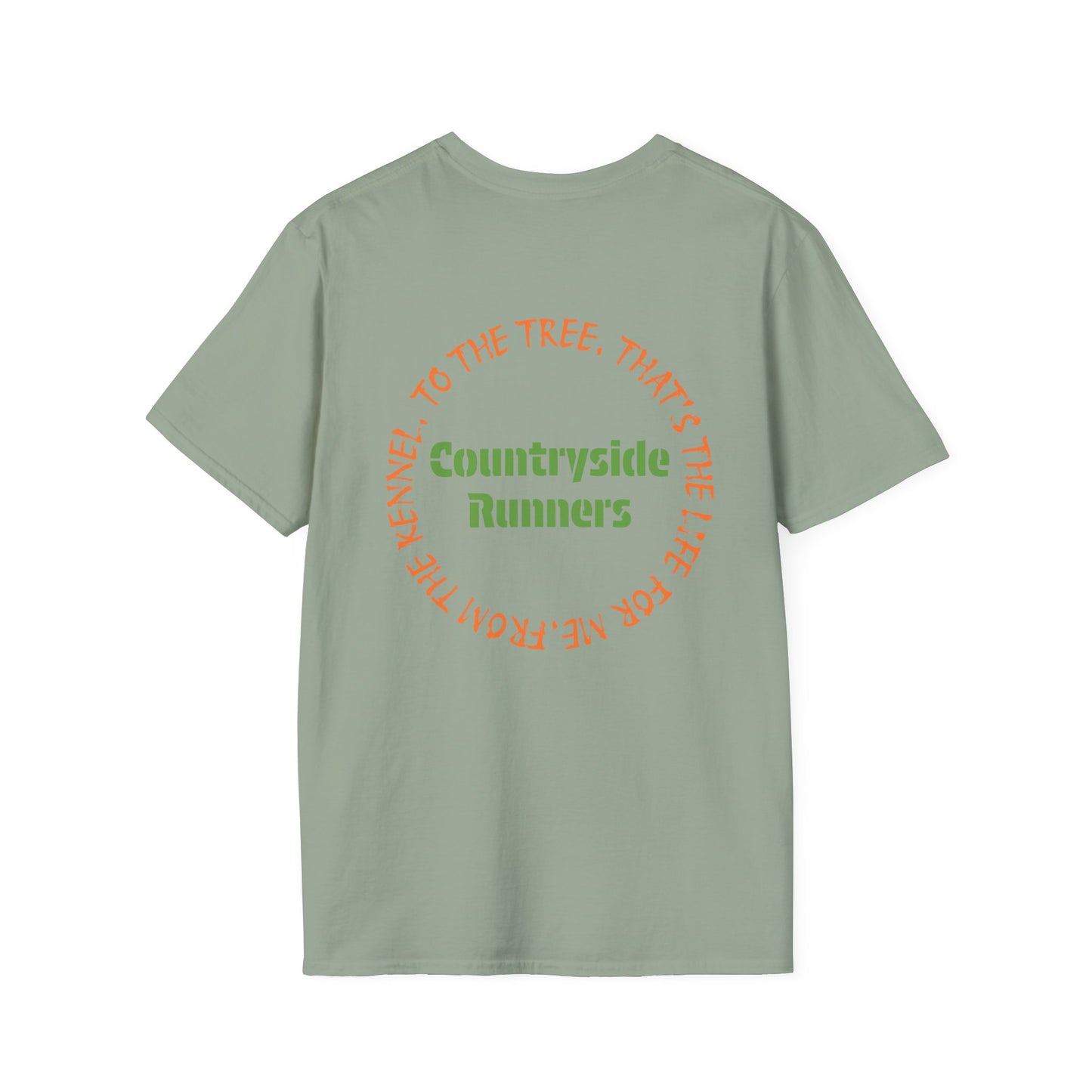Kennel To Tree Life For Me Countryside Runners brand T-shirt