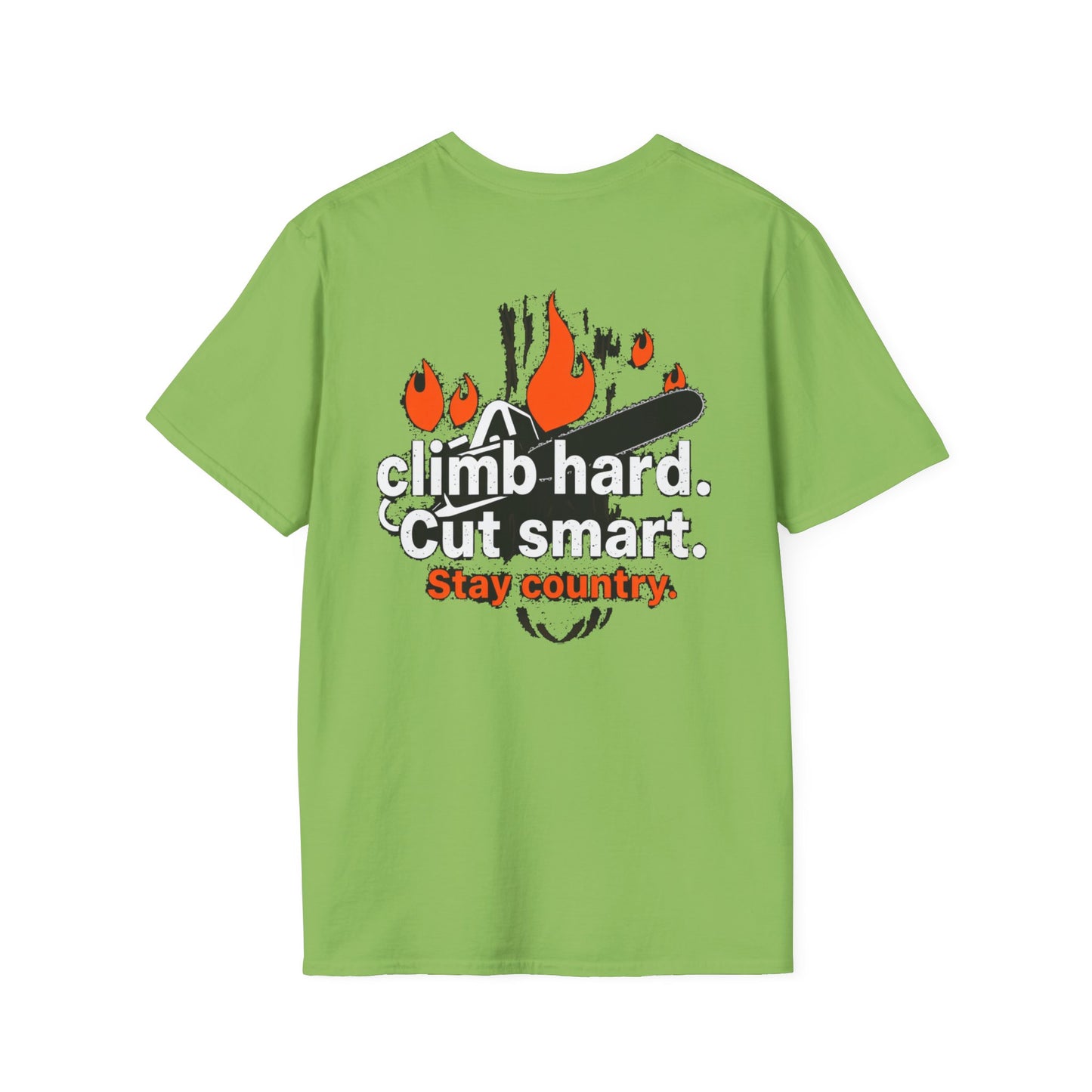 Climb hard cut smart blue collar built Unisex T-Shirt - Blue Collar Countryside Runners Merch