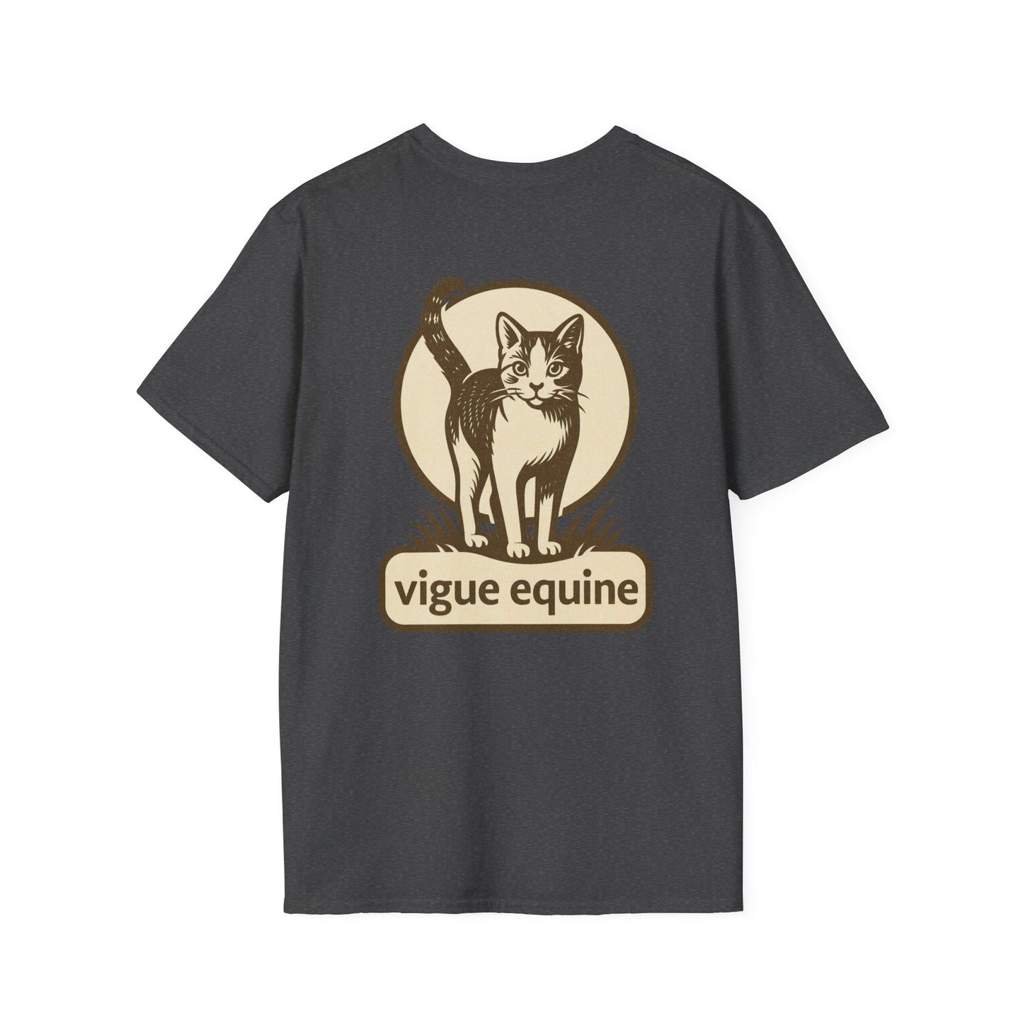 Alley Cat Vigue Equine LLC Merch for Countryside Runners- soft style t-shirt