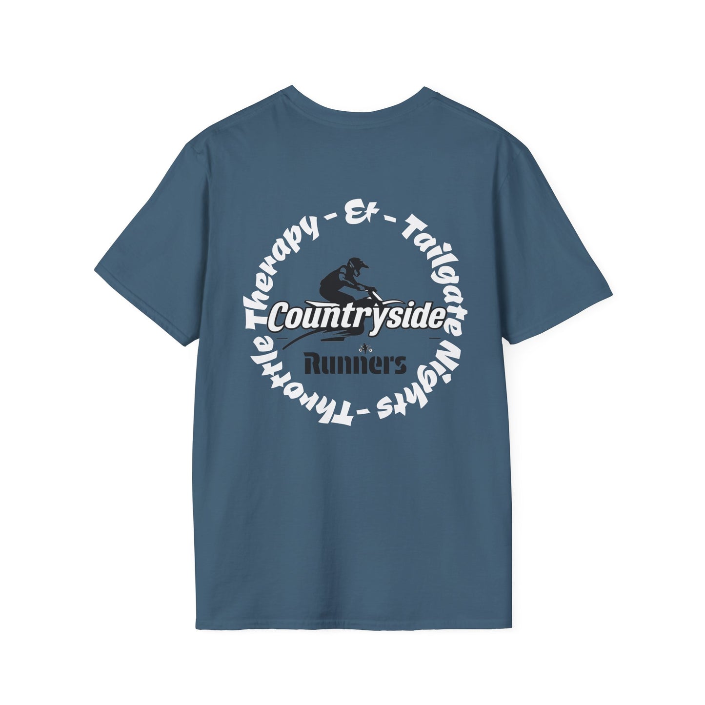 Throttle Therapy Countryside Runners brand T-shirt