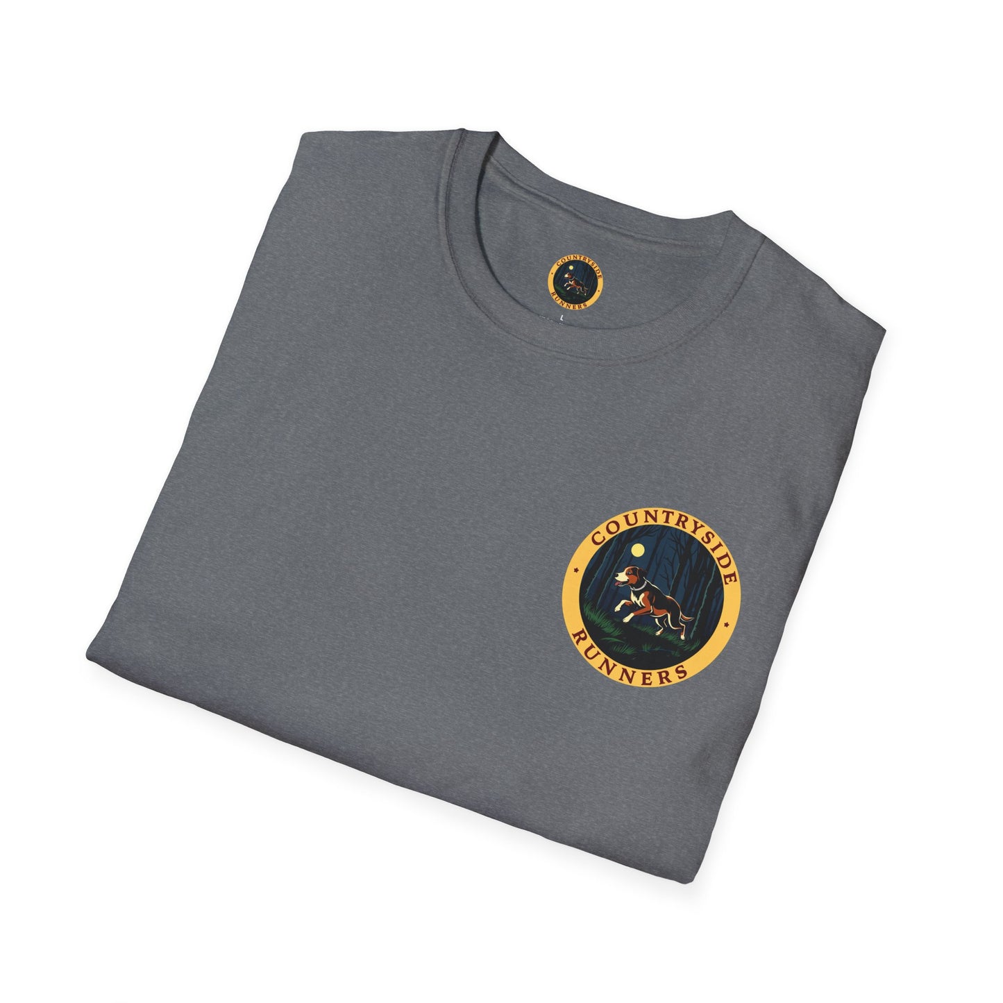 Coonhound Adventures T-Shirt, Fun Dog Lover Tee, Unisex Softstyle Shirt, Perfect Gift for Pet Owners, Outdoor Adventure Apparel