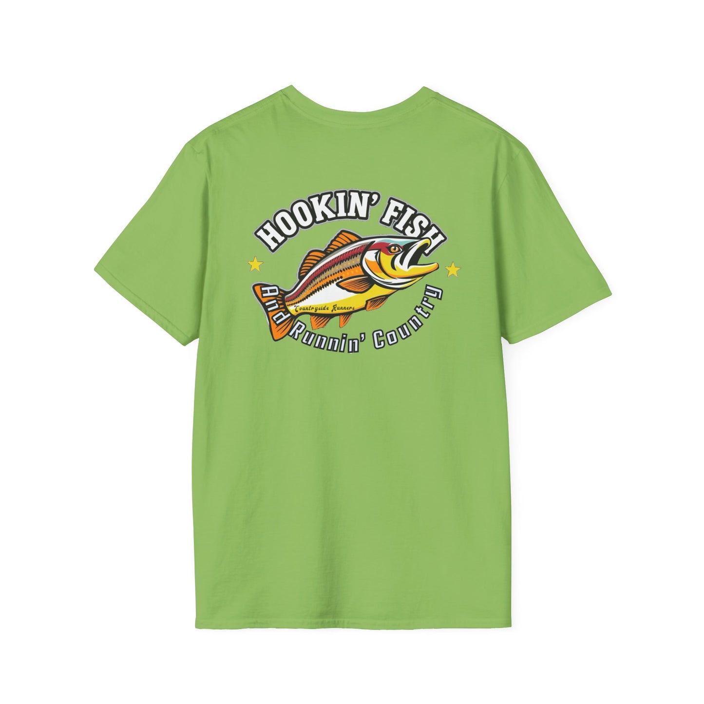 Countryside Fishing T-Shirt - rods and country
