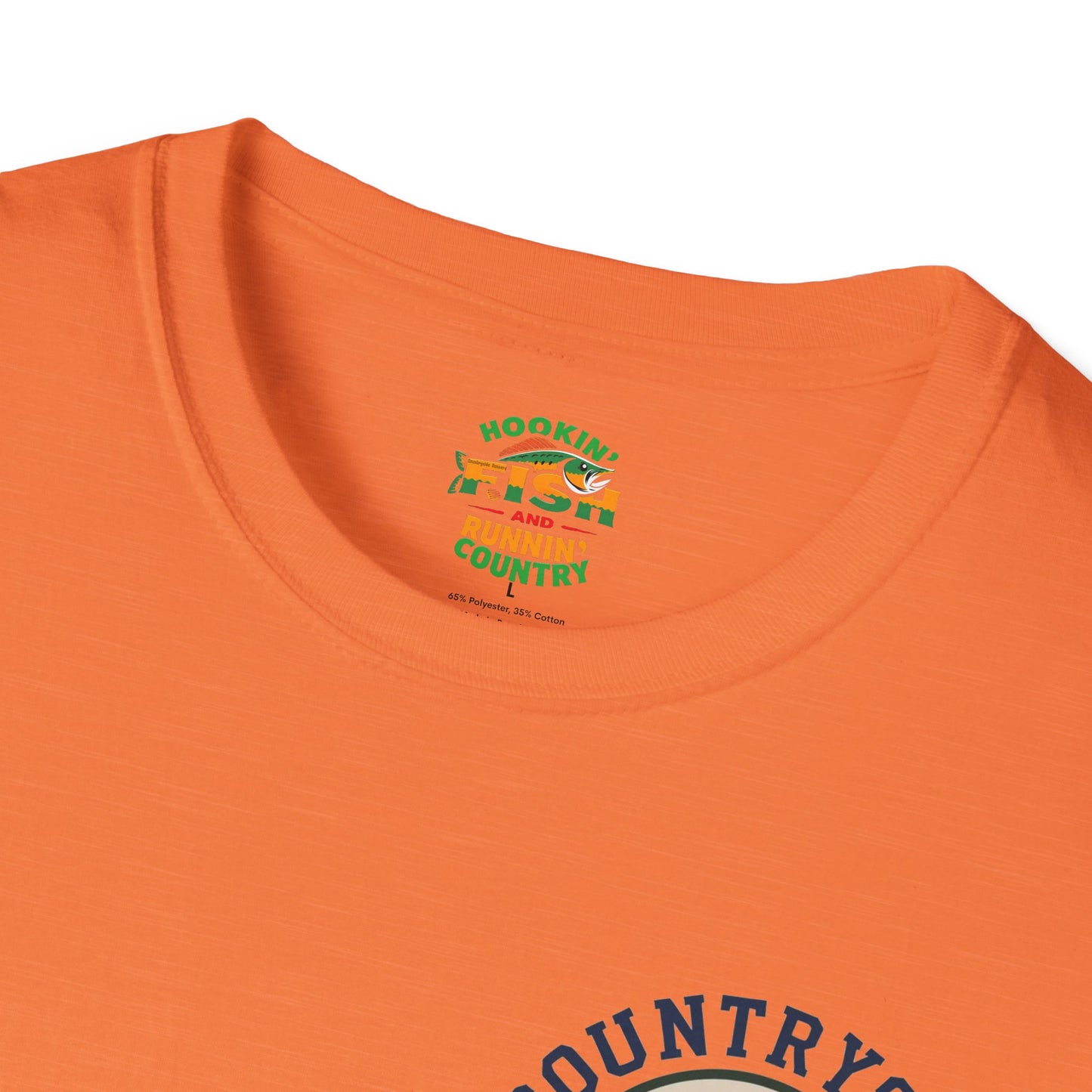 Hooked- Countryside Fishing T-Shirt rods and country