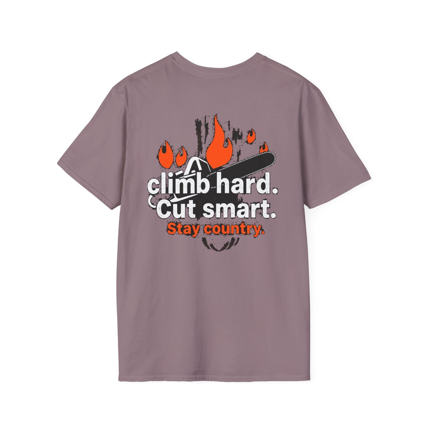 Climb hard cut smart blue collar built Unisex T-Shirt - Blue Collar Countryside Runners Merch