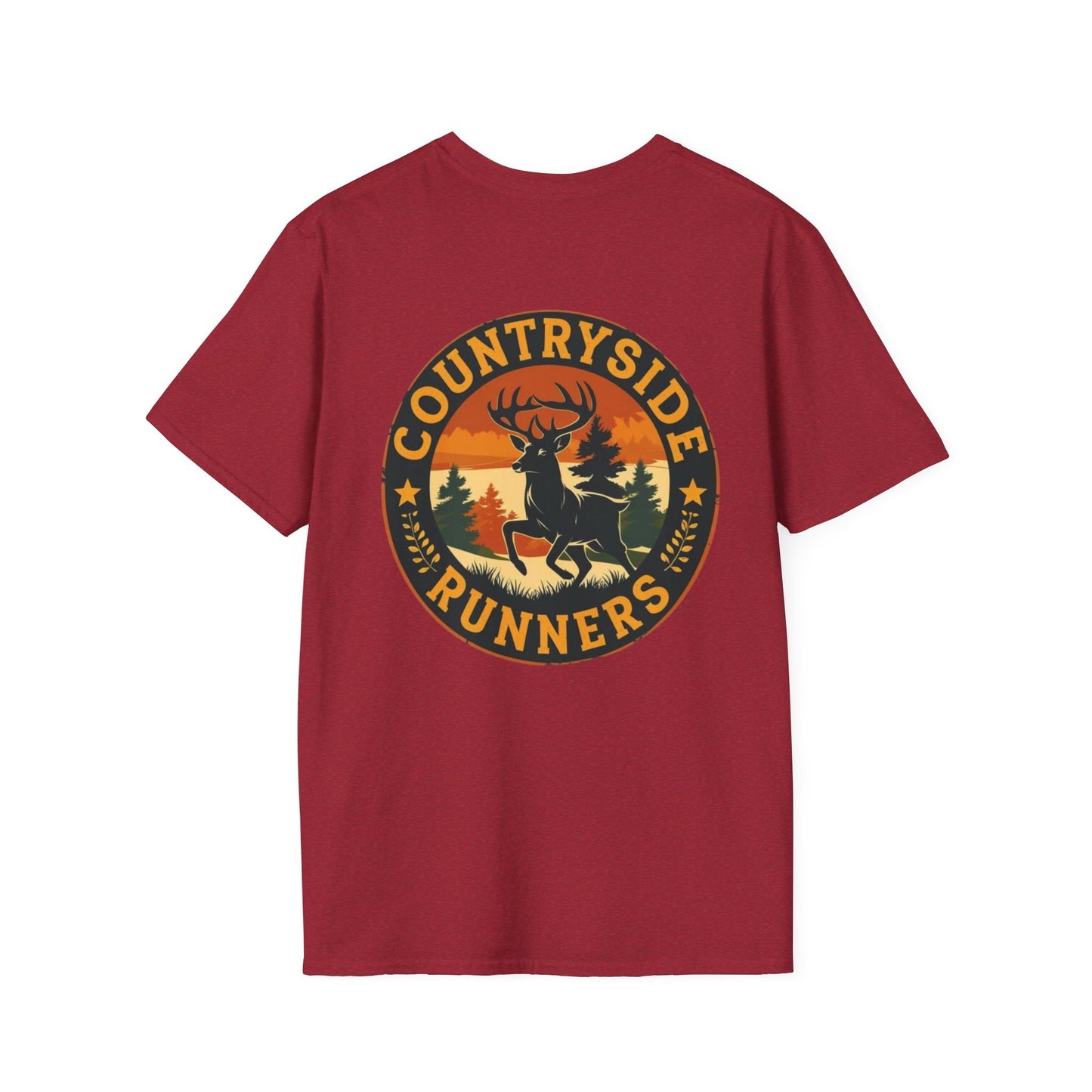 Countryside Runners Unisex Softstyle T-Shirt, Comfortable Graphic Tee, Perfect for Runners, Outdoor Lovers, Gift for Him/Her, Casual Wear