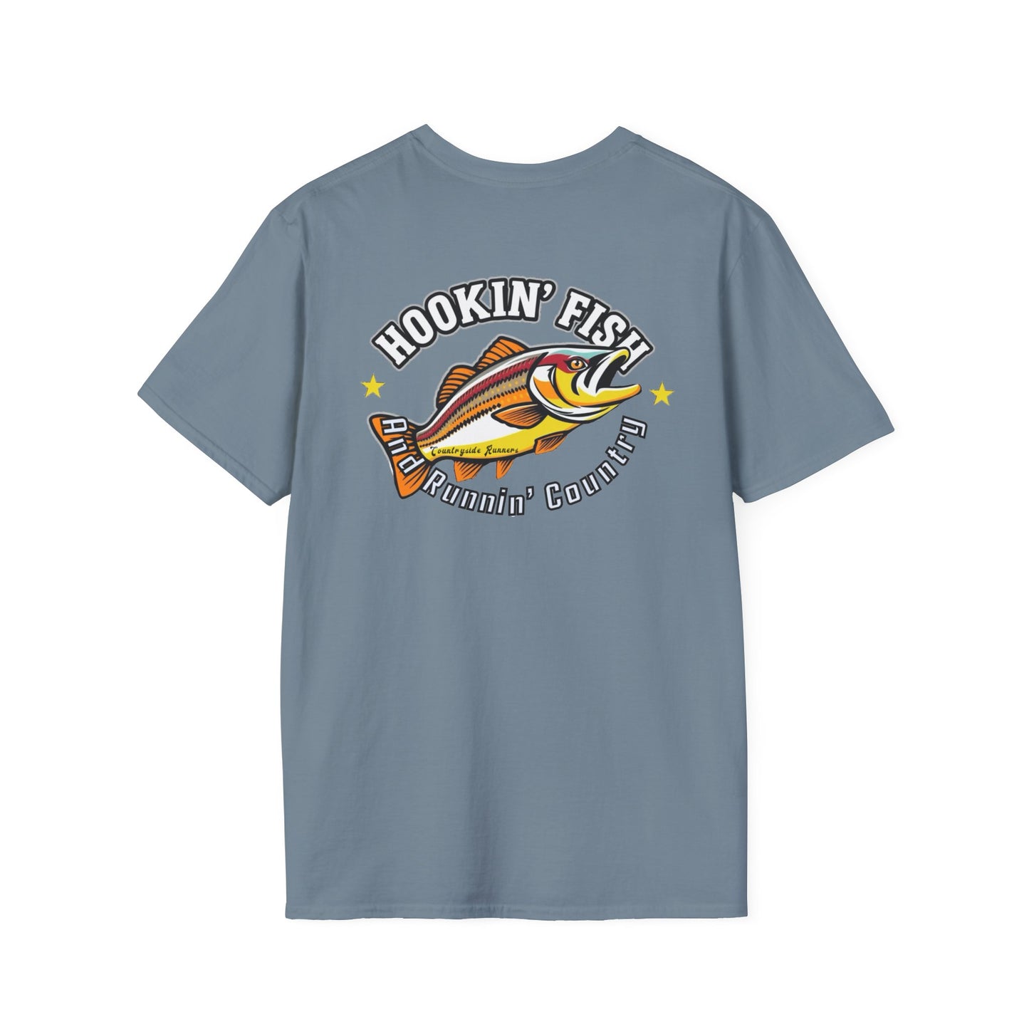 Countryside Fishing T-Shirt - rods and country