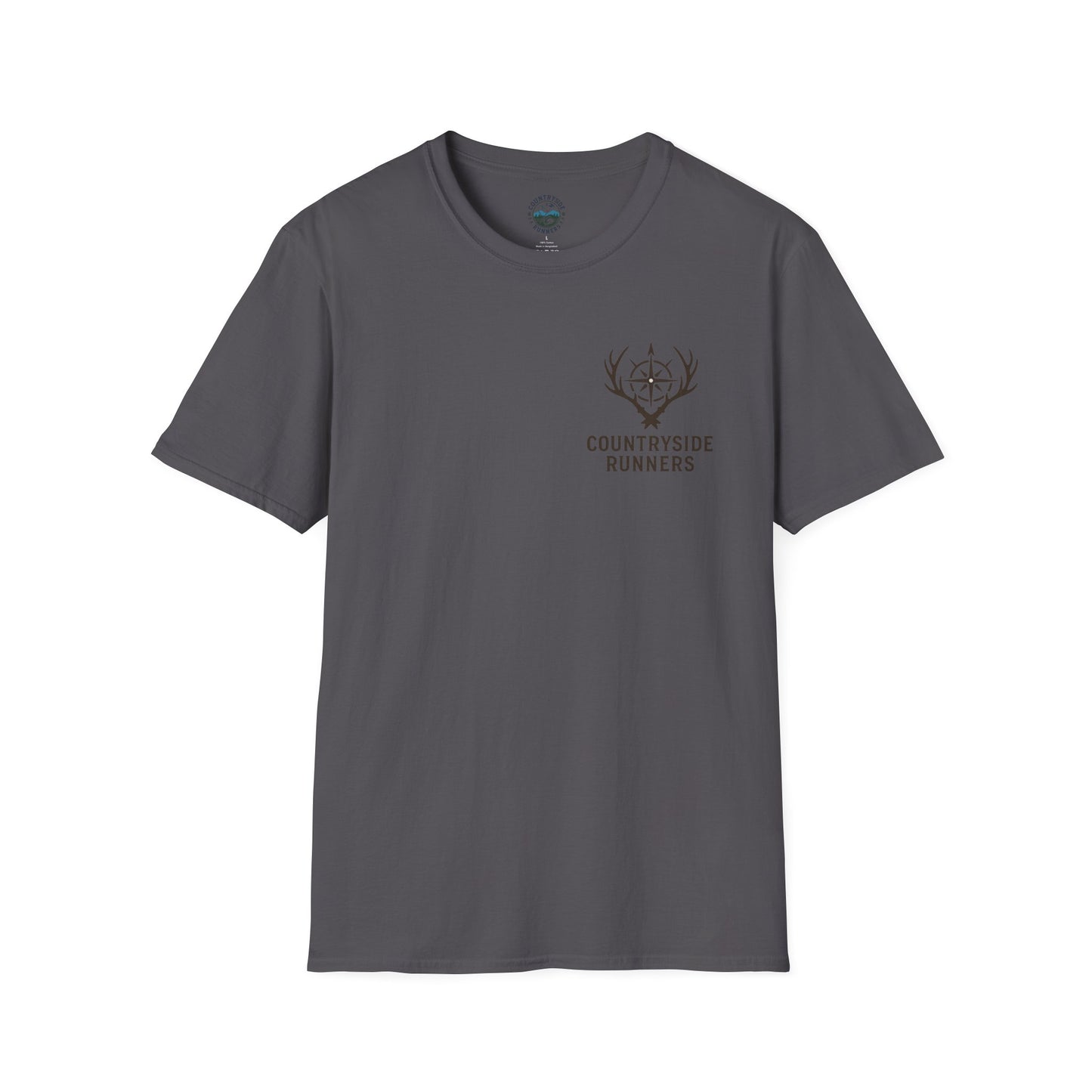 Countryside Runners T-Shirt, Rustic Outdoor Apparel, Gift for Dog Lovers, Hiking Shirt, Country Life Fashion
