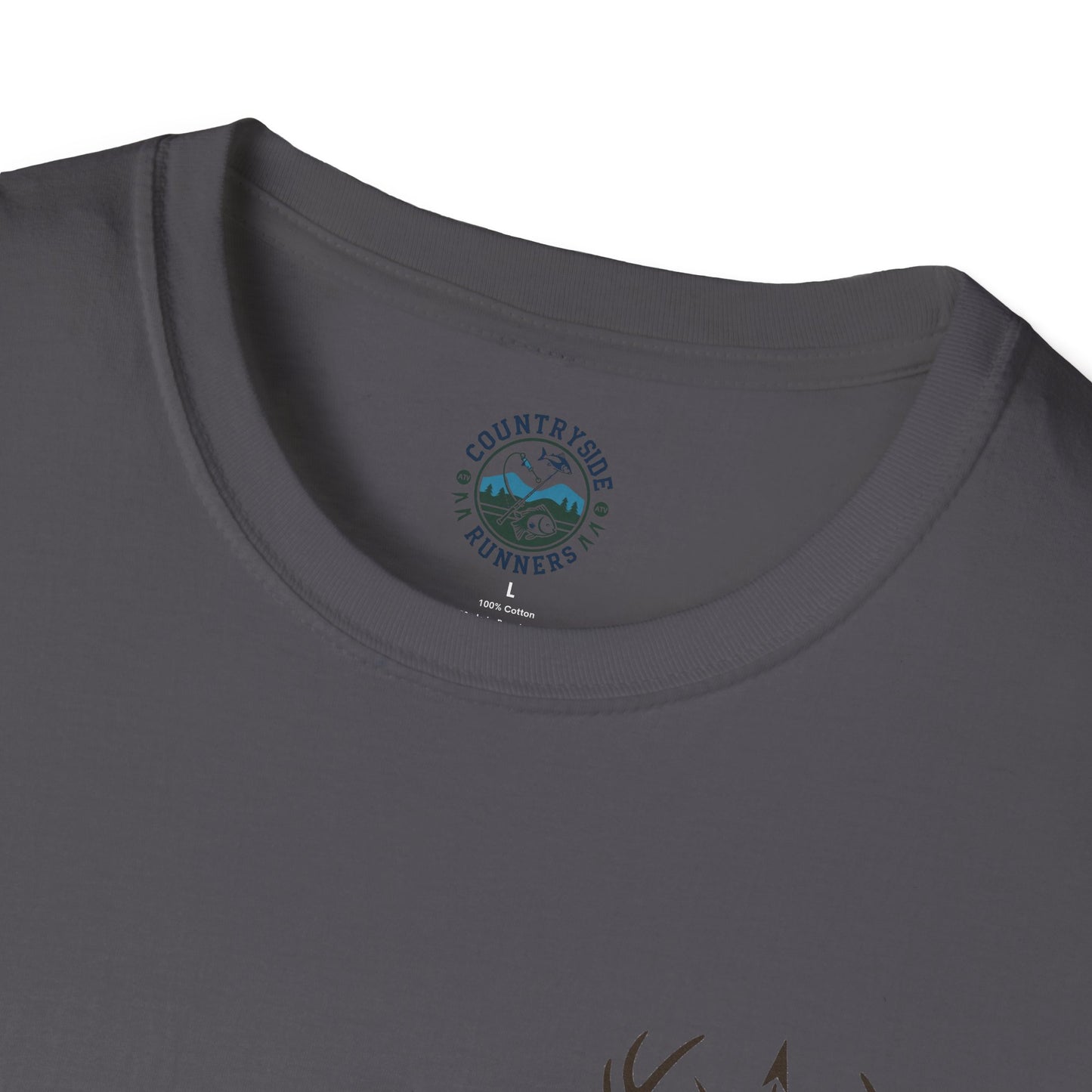 Countryside Runners T-Shirt, Rustic Outdoor Apparel, Gift for Dog Lovers, Hiking Shirt, Country Life Fashion