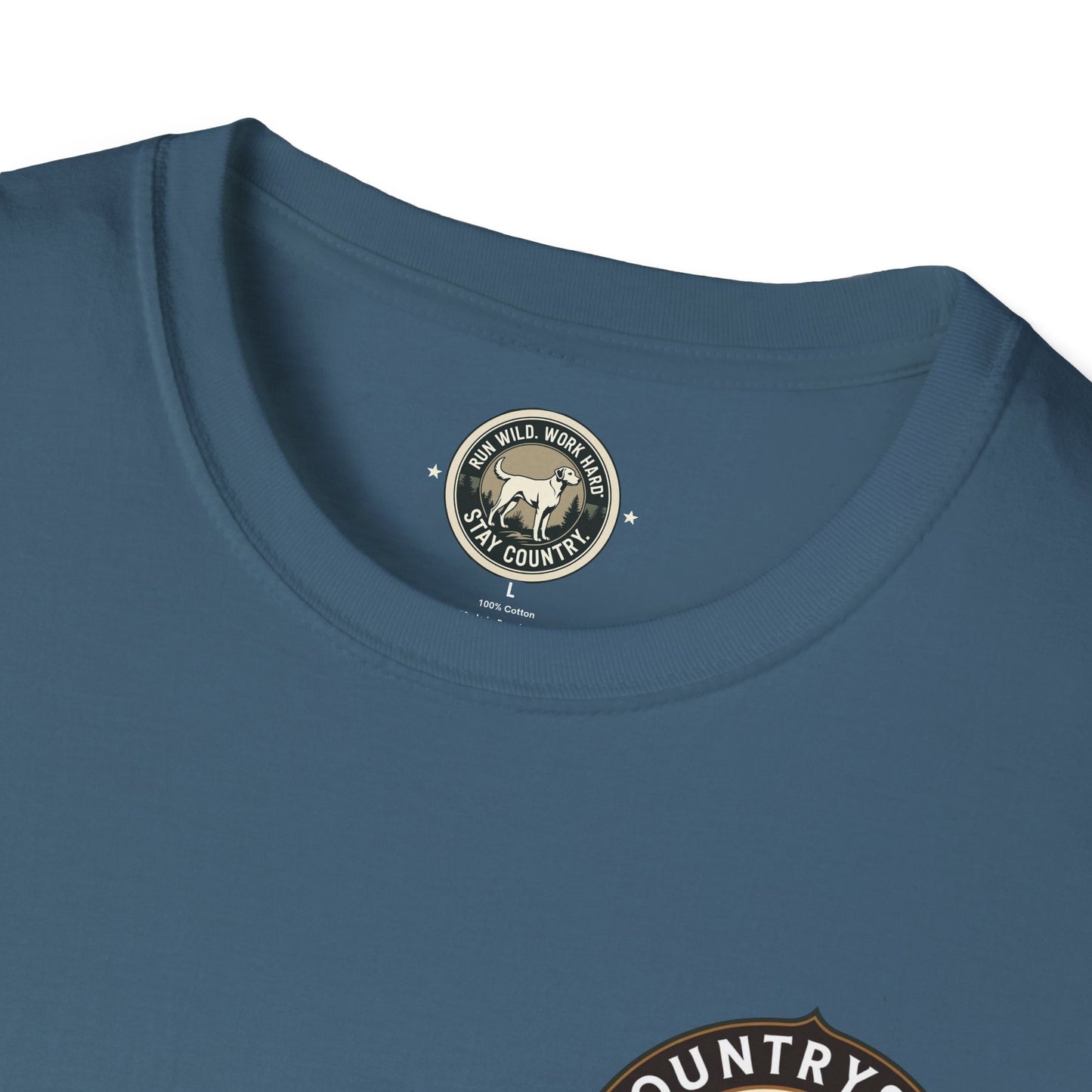 Countryside Runners Unisex Softstyle T-Shirt | Outdoor Adventure Tee, Nature Lover Shirt, Gift for Dog Owners, Running Apparel, Casual Wear