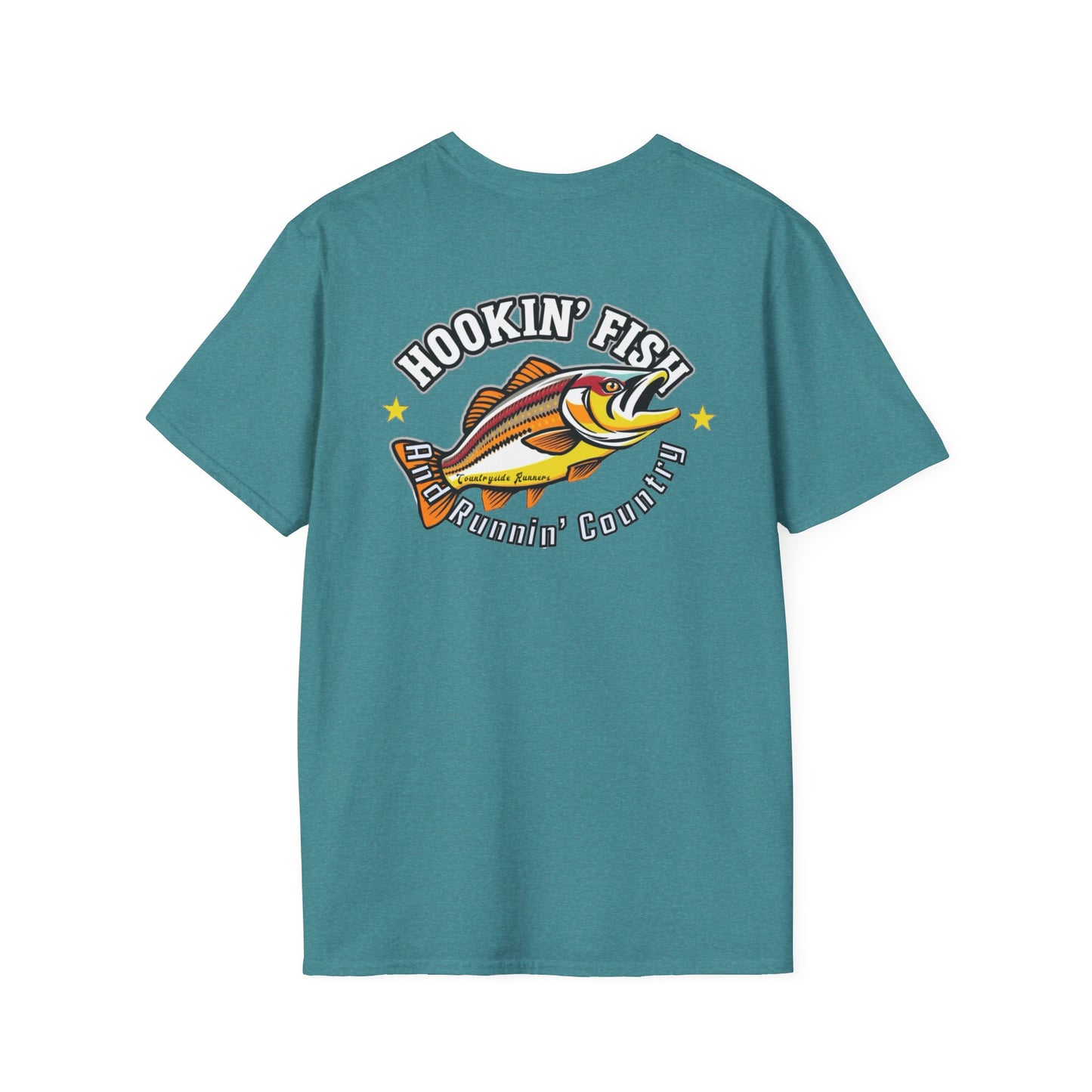 Countryside Fishing T-Shirt - rods and country