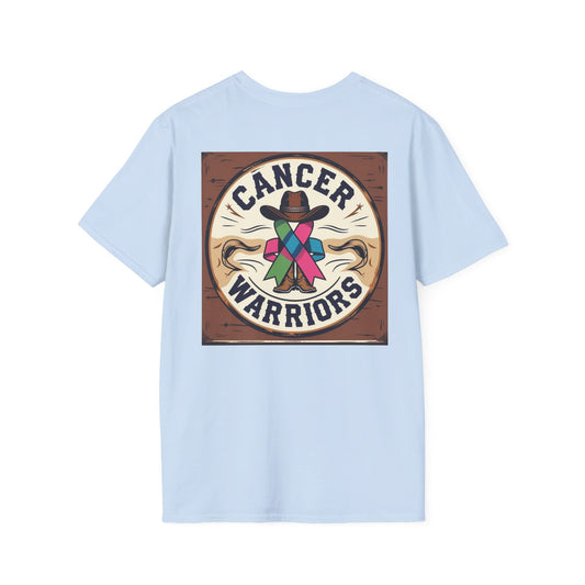 Cancer Warriors T-Shirt, Support Tee, Awareness Shirt, Gift for Fighters, Unisex Softstyle Tee, Fundraising Apparel