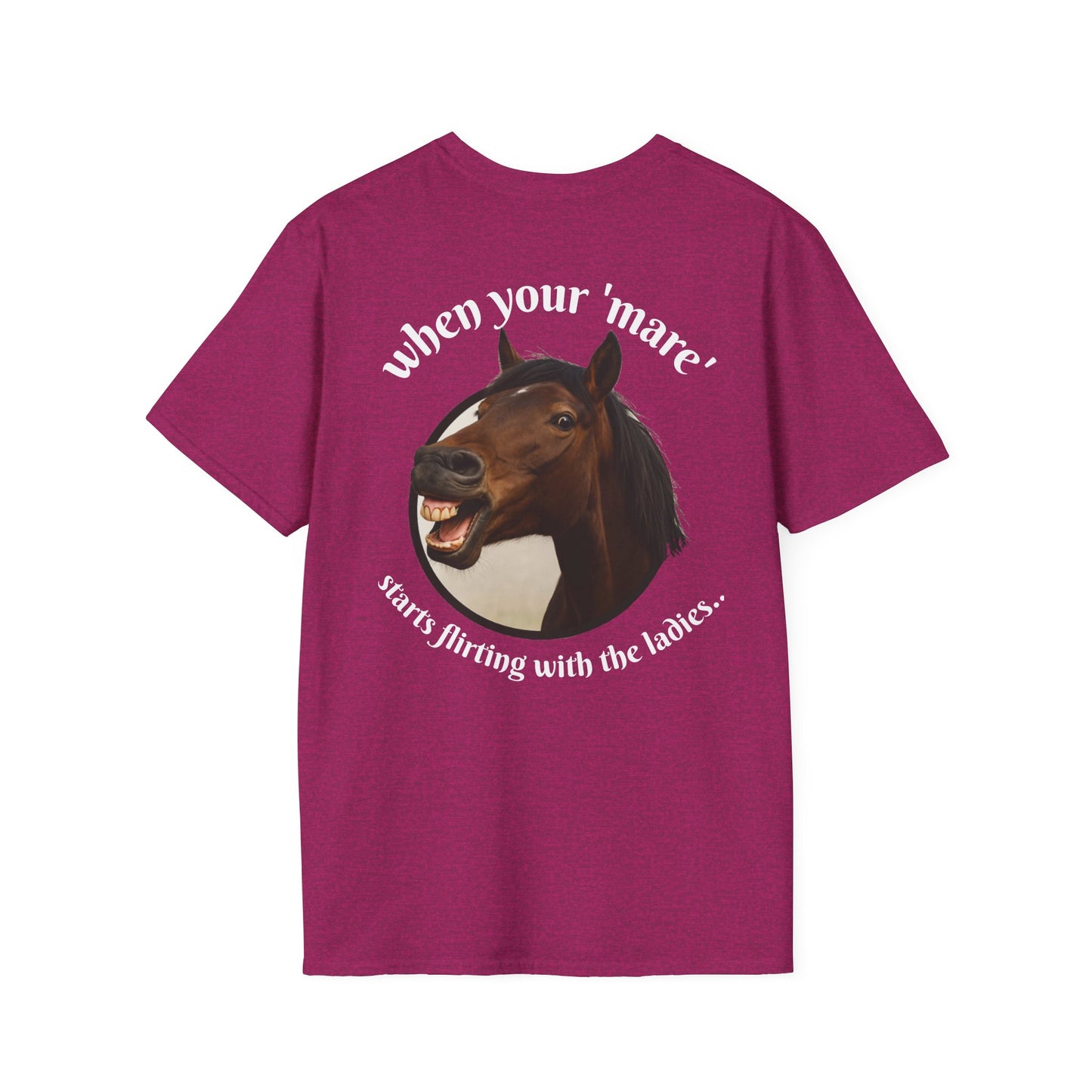 T-Shirt Mare is a stud Unisex Softstyle
