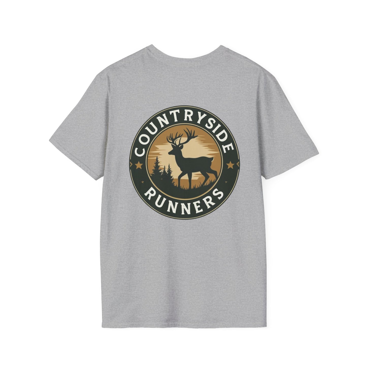 Countryside Runners Unisex T-Shirt, Nature Tee, Outdoor Gear, Running Shirt, Wildlife Lover Apparel, Gift for Runners