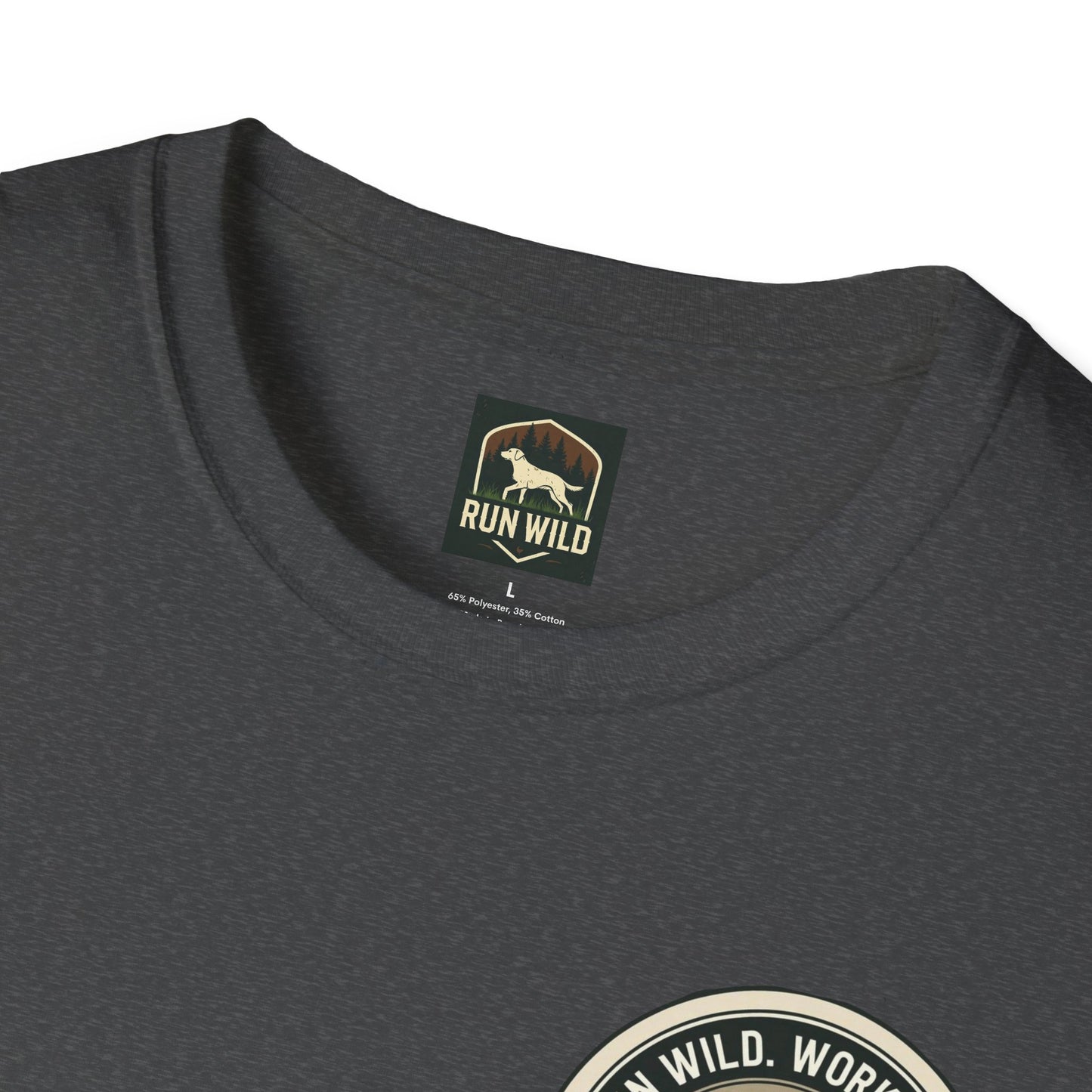 Unisex Softstyle T-Shirt featuring Outdoor Dog & Running Themes | Perfect Gift for Dog Lovers, Runners, Outdoor Enthusiasts, [...]