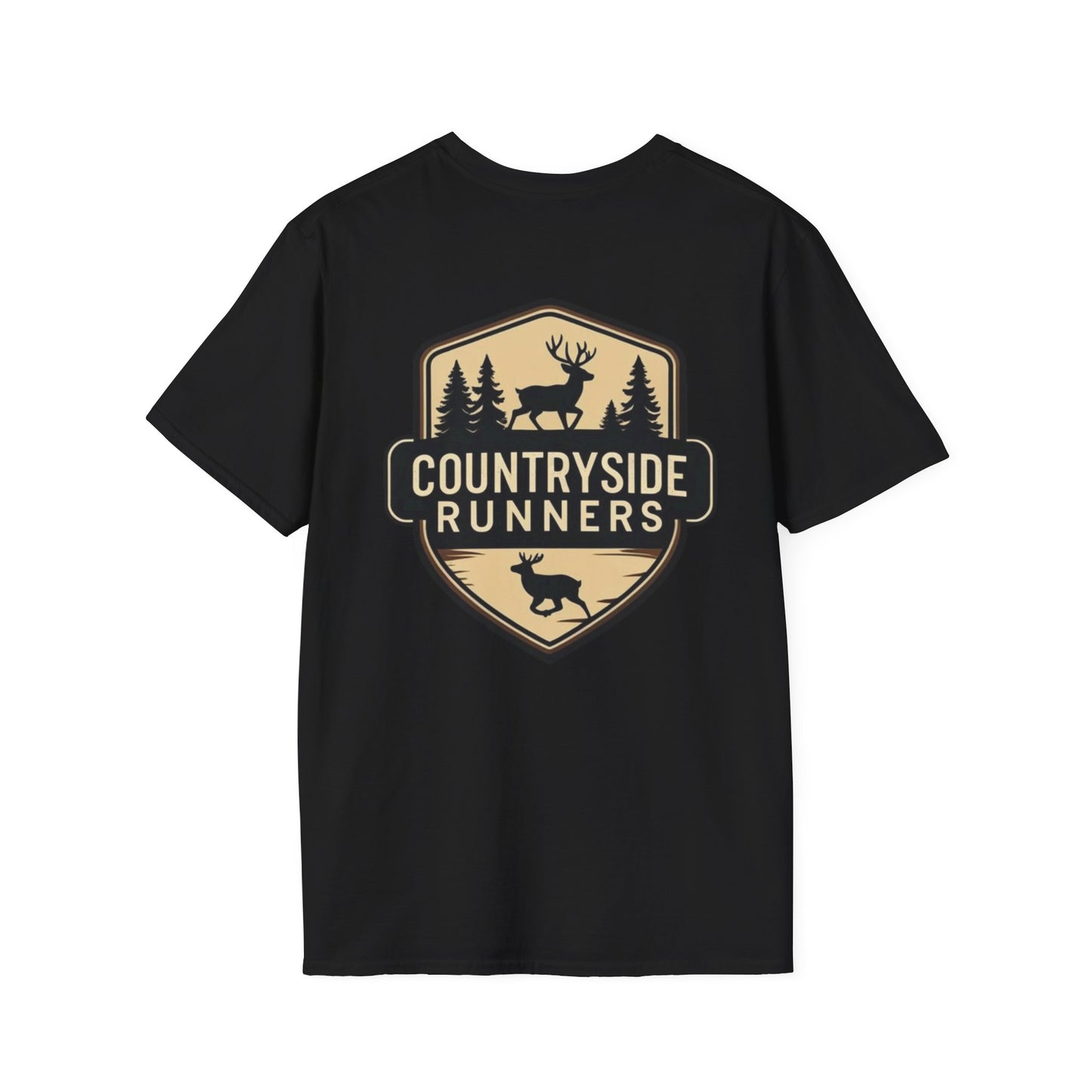 Countryside Runners Unisex Softstyle T-Shirt | Casual Tee for Nature Lovers, Hiking, Outdoor Activities, Animal Enthusiasts, Gift