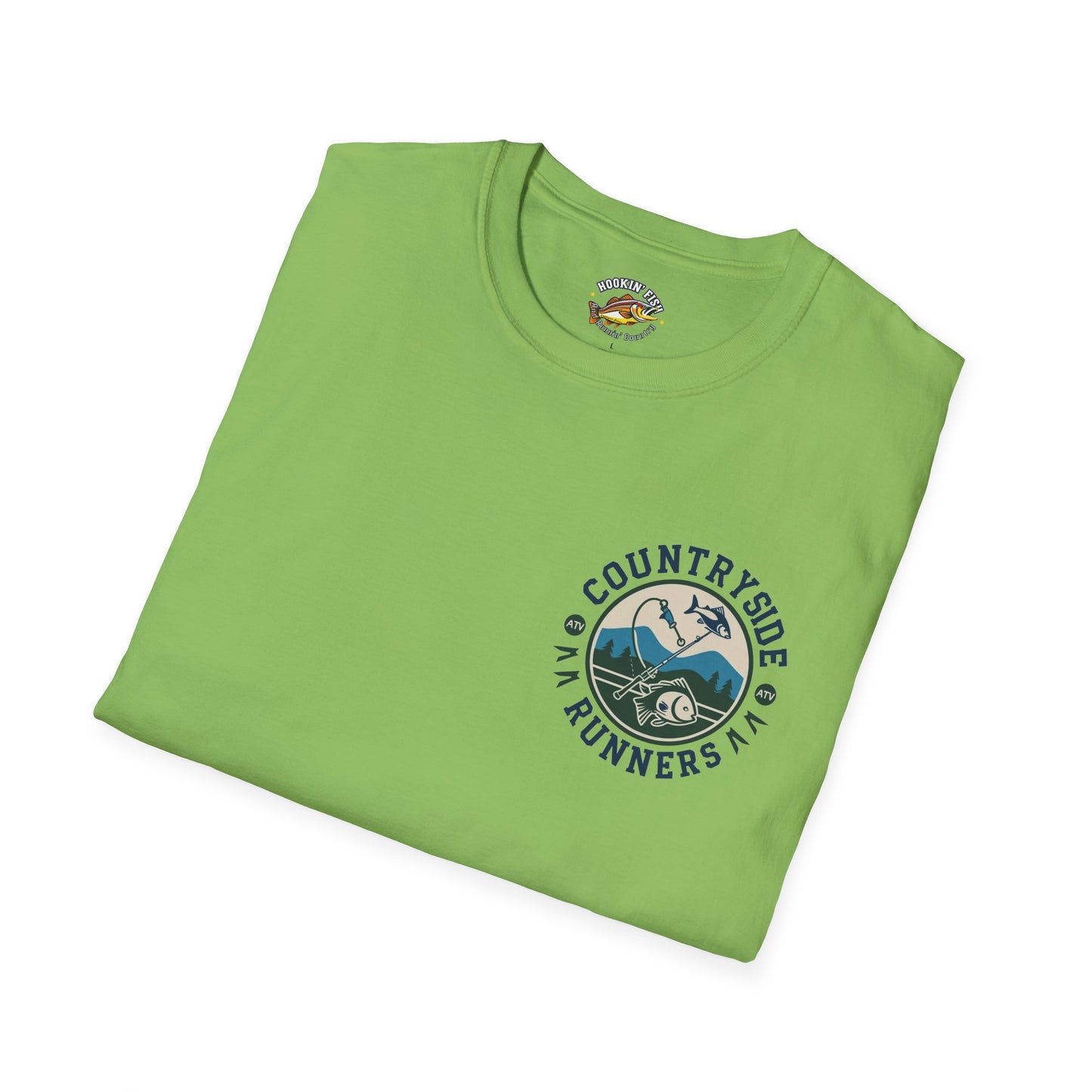 Countryside Fishing T-Shirt - rods and country
