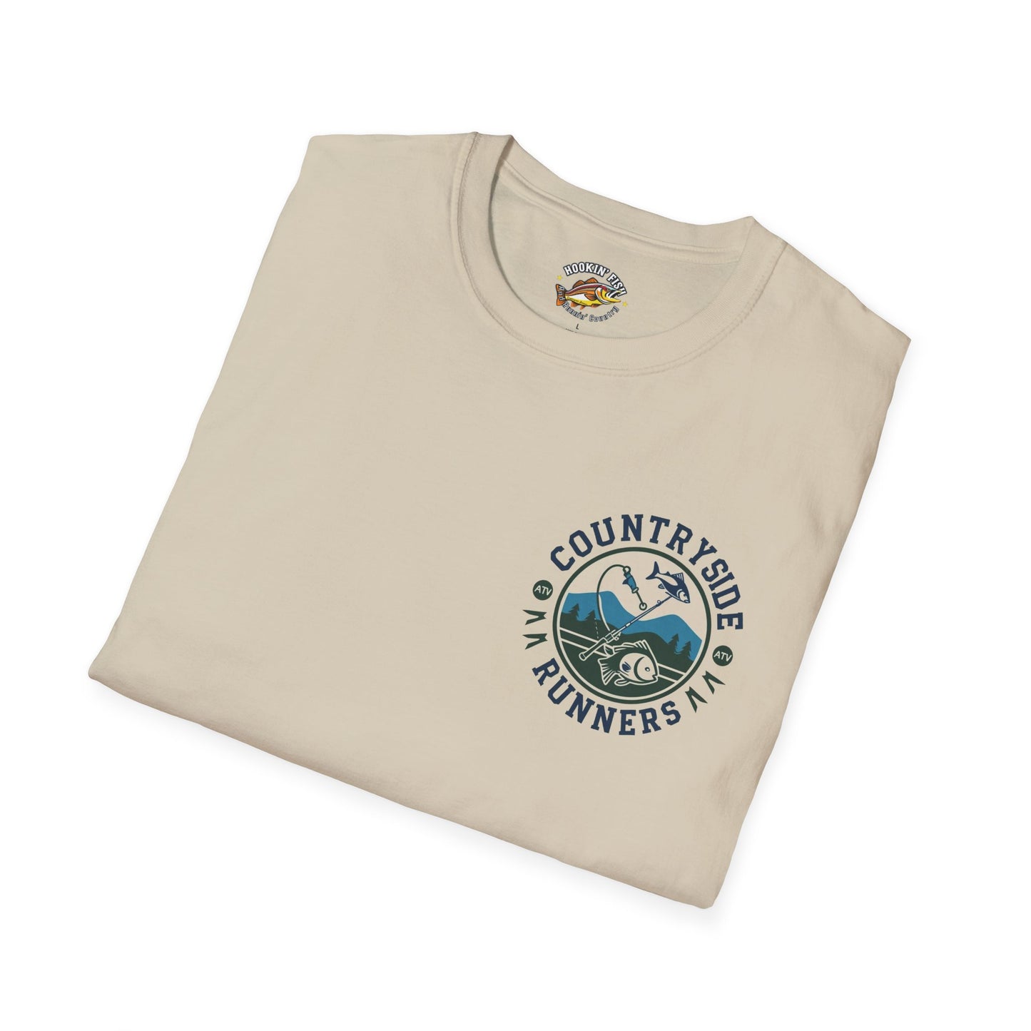 Countryside Fishing T-Shirt - rods and country