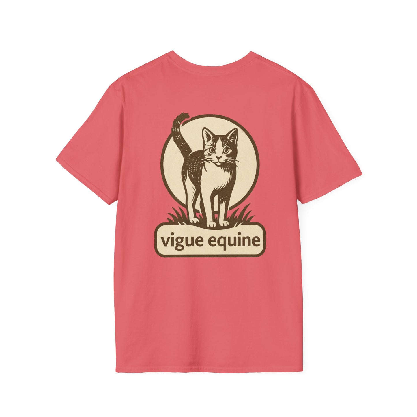Alley Cat Vigue Equine LLC Merch for Countryside Runners- soft style t-shirt