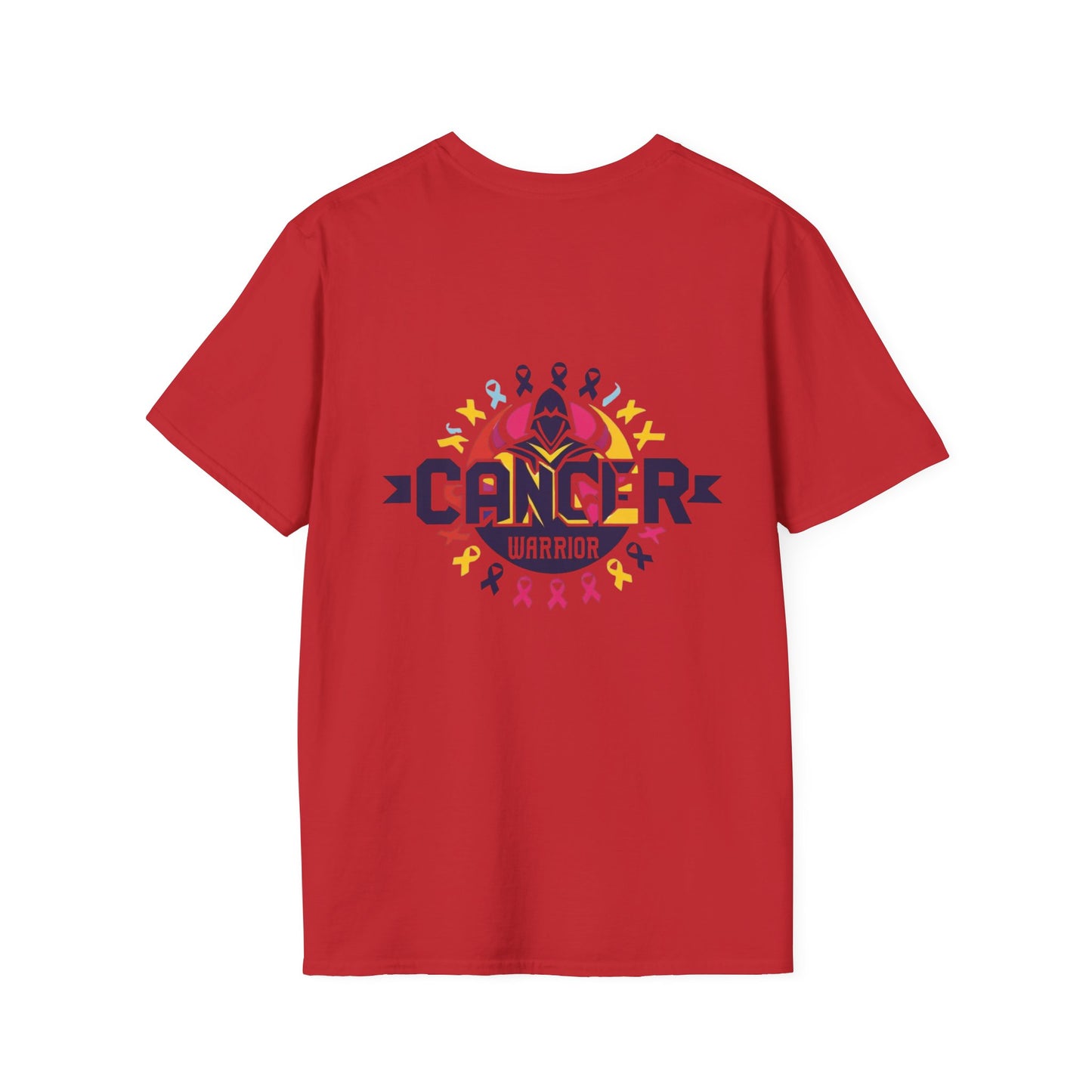 Cancer Warrior Unisex Softstyle T-Shirt, Support Tee, Awareness Shirt, Gift Idea for Cancer Fighters, Inspirational Apparel