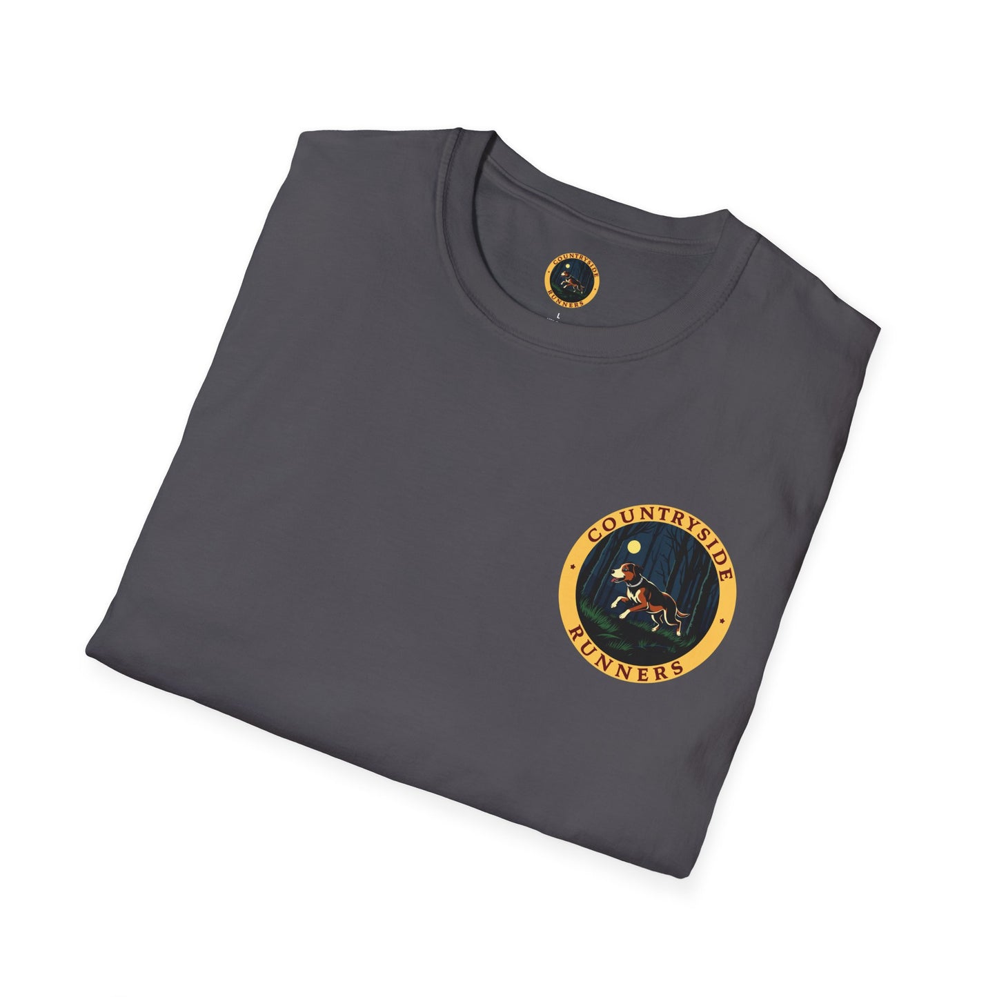 Coonhound Adventures T-Shirt, Fun Dog Lover Tee, Unisex Softstyle Shirt, Perfect Gift for Pet Owners, Outdoor Adventure Apparel