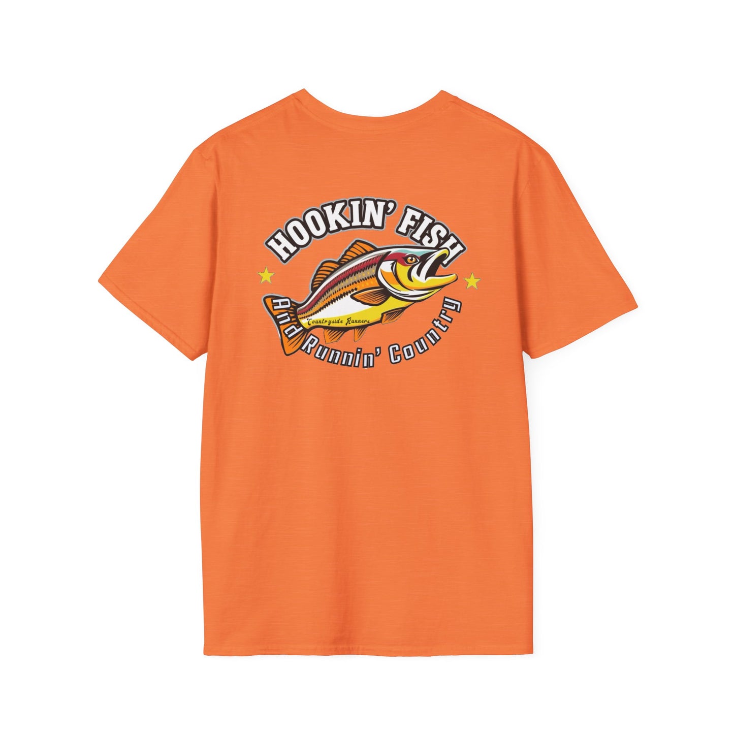 Countryside Fishing T-Shirt - rods and country