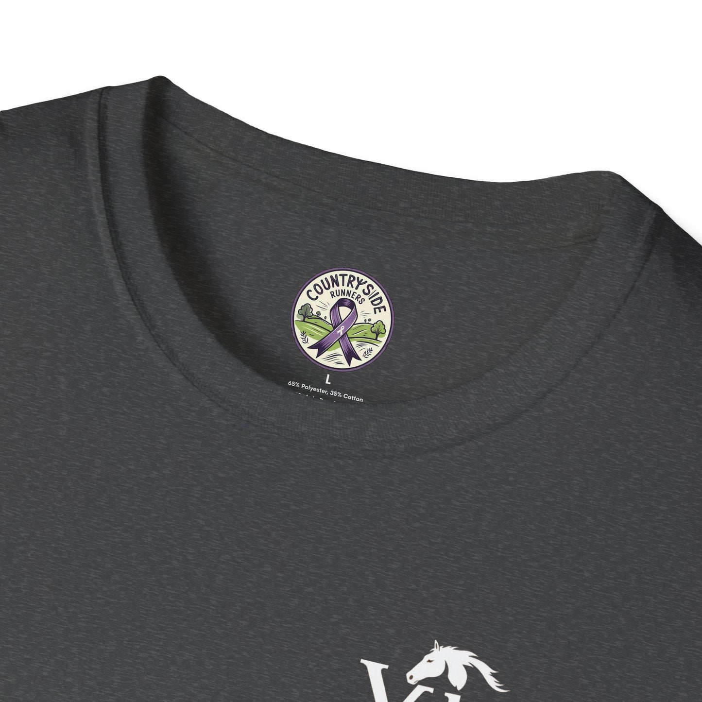 Vigue Equine LLC Merch for Countryside Runners- soft style t-shirt