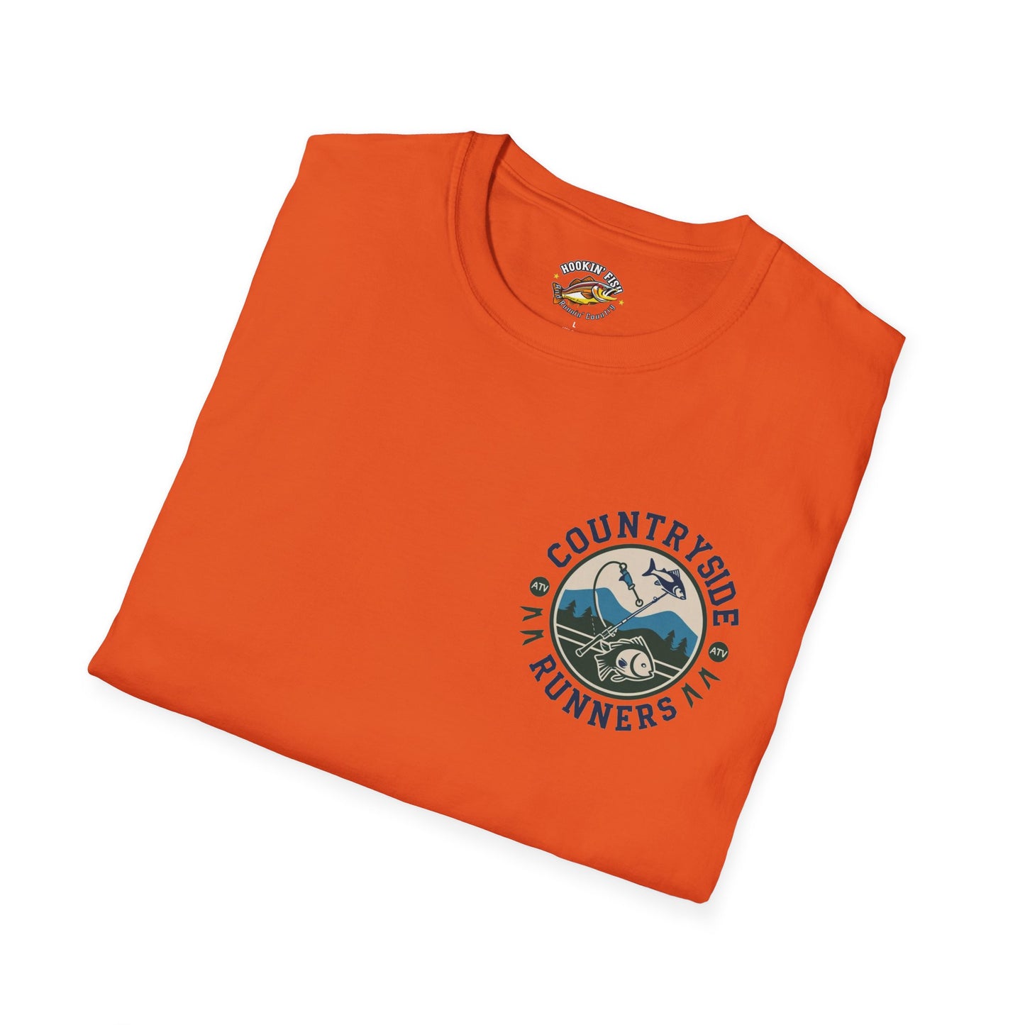 Countryside Fishing T-Shirt - rods and country