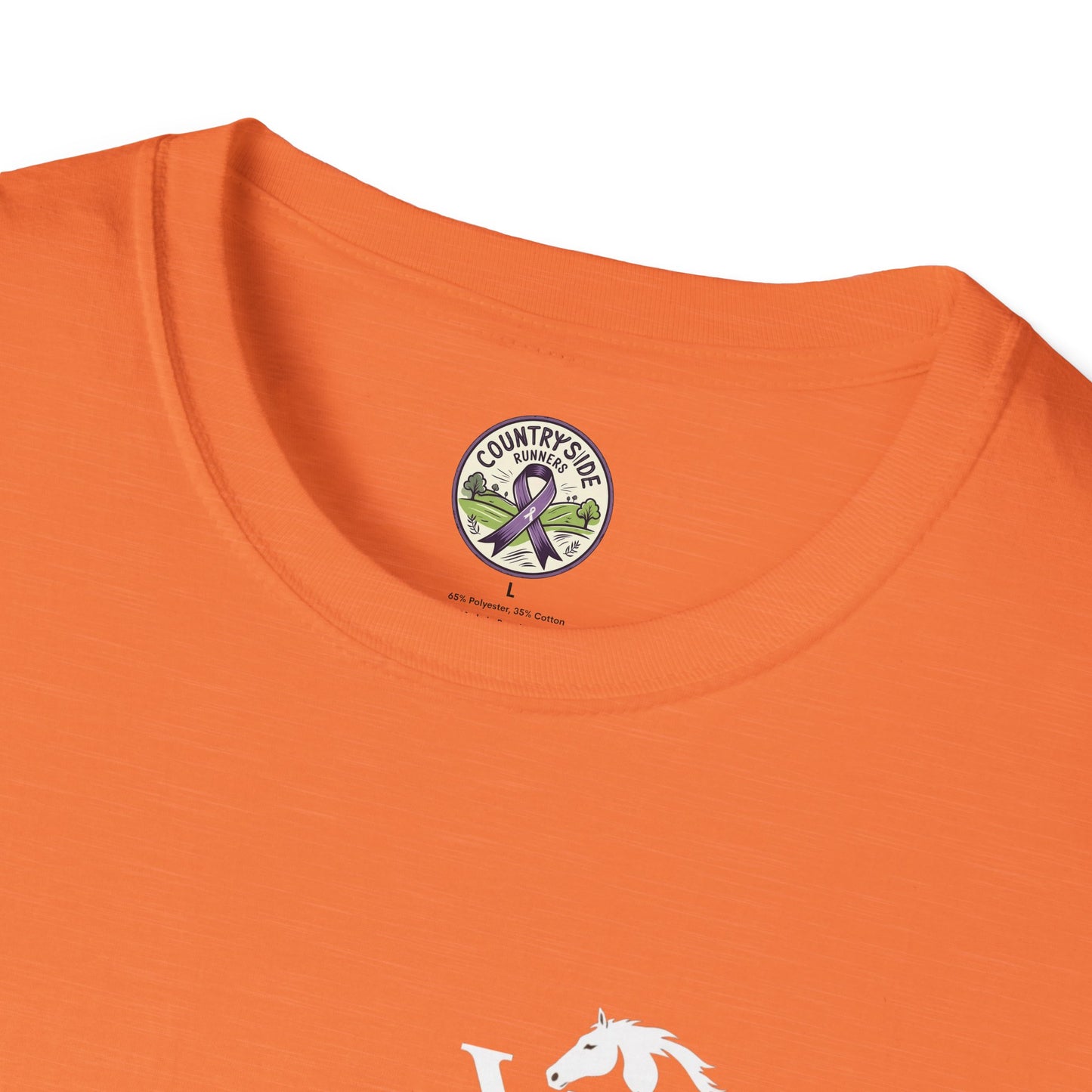Vigue Equine LLC Merch for Countryside Runners- soft style t-shirt