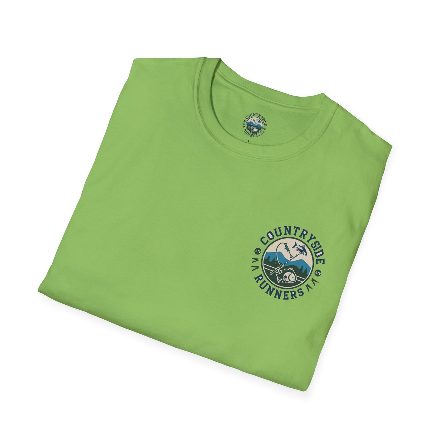Adventure-Themed Unisex Softstyle T-Shirt, Fishing Tee, Outdoor Enthusiasts, Gift for Him, Nature Lover's Apparel