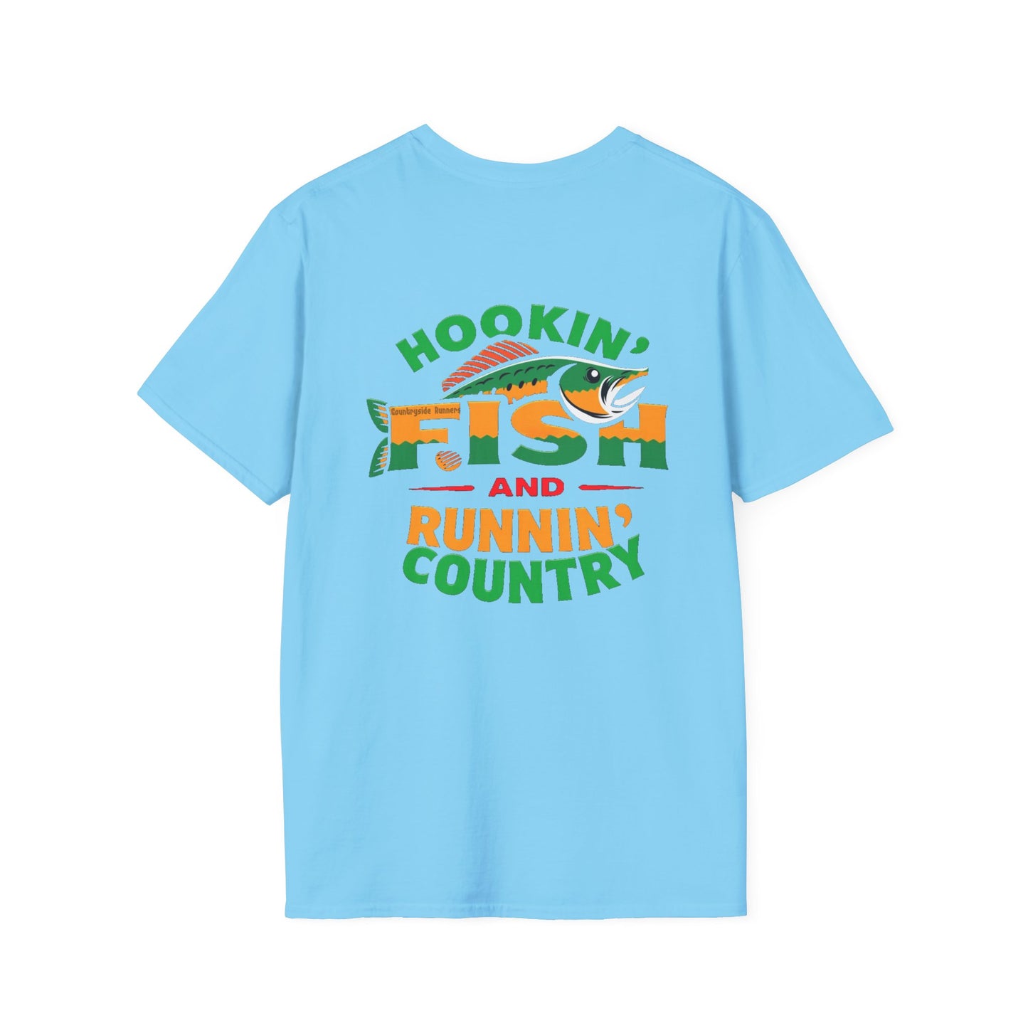 Countryside Fishing T-Shirt - rods and country
