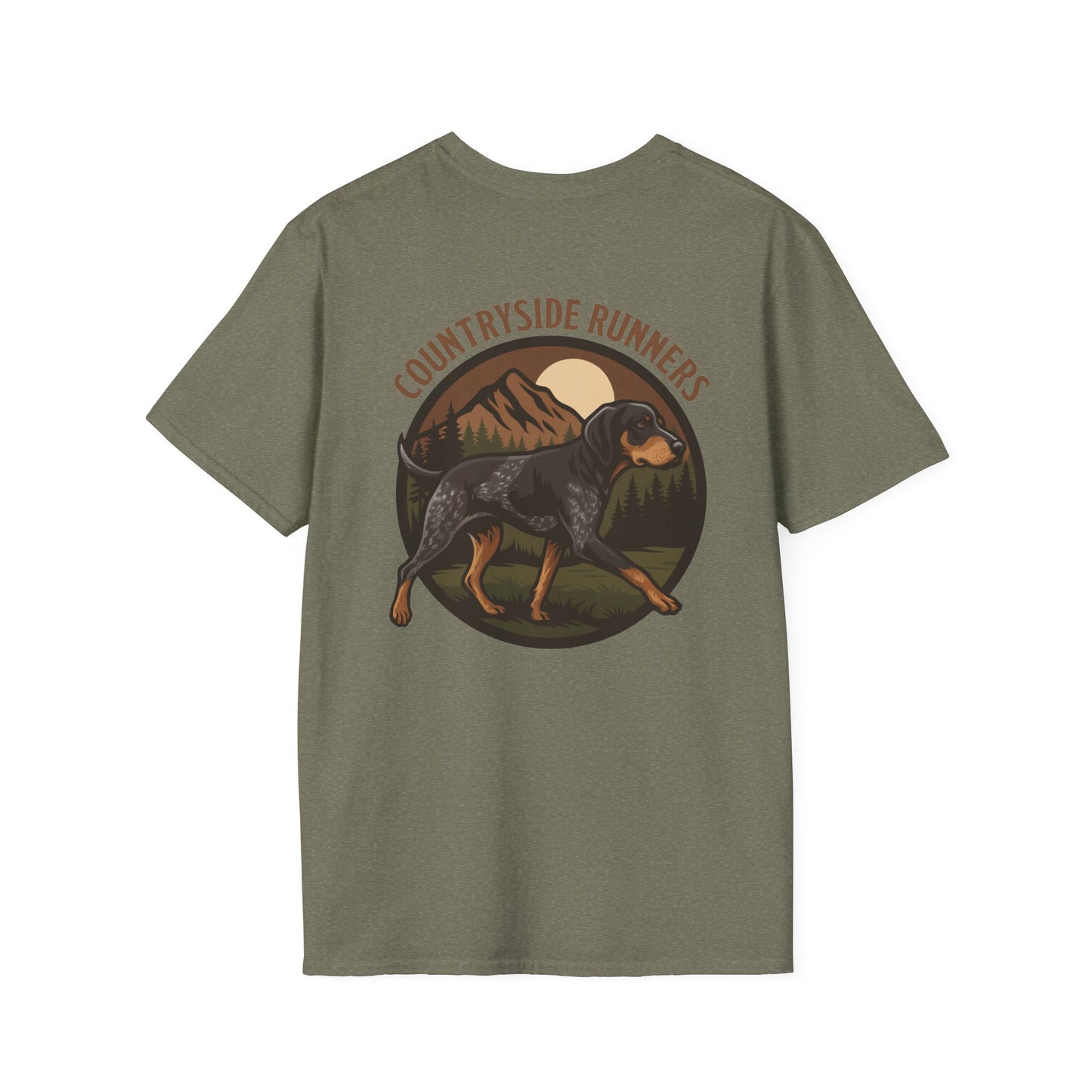 Bluetick  Coonhound Hunting Design
