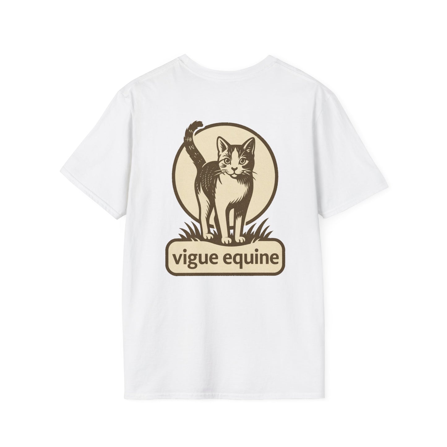 Alley Cat Vigue Equine LLC Merch for Countryside Runners- soft style t-shirt
