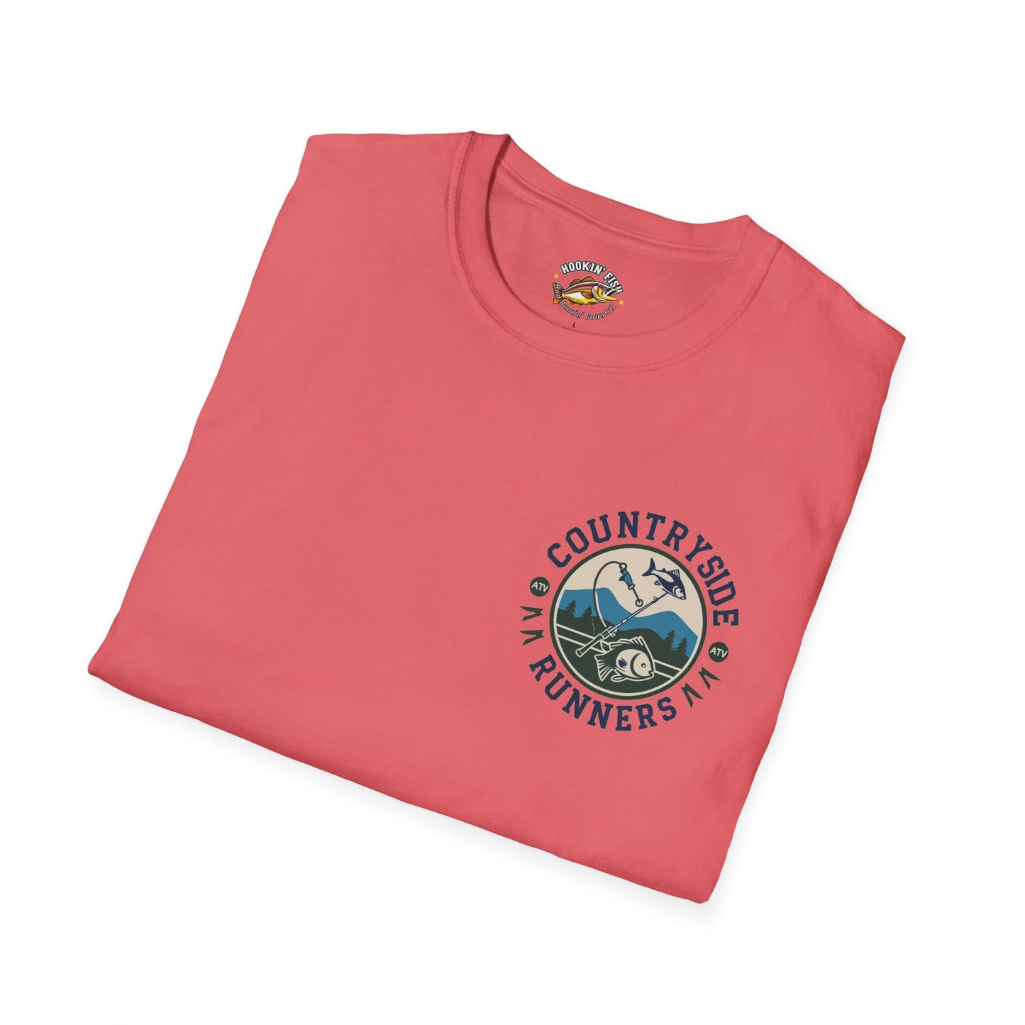 Countryside Fishing T-Shirt - rods and country