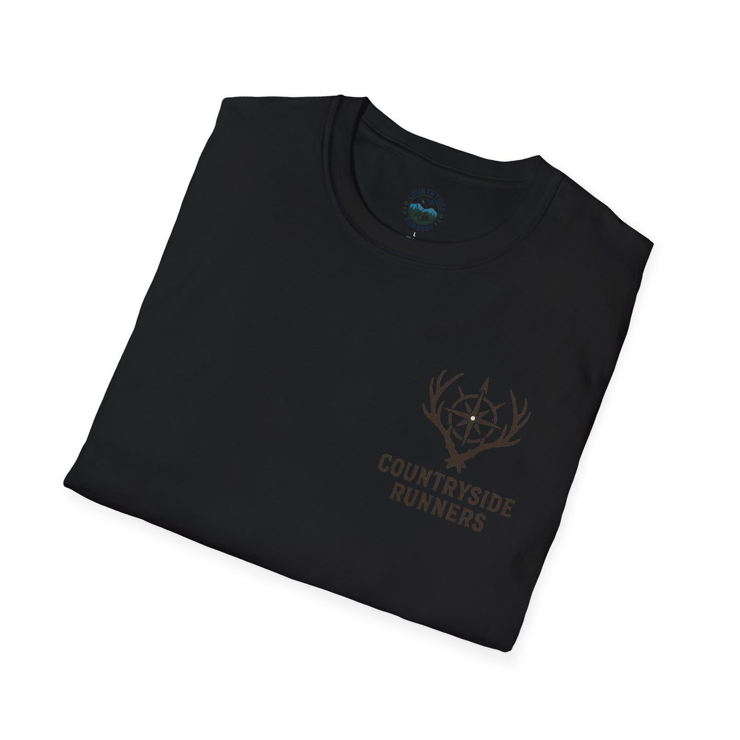 Countryside Runners T-Shirt, Rustic Outdoor Apparel, Gift for Dog Lovers, Hiking Shirt, Country Life Fashion