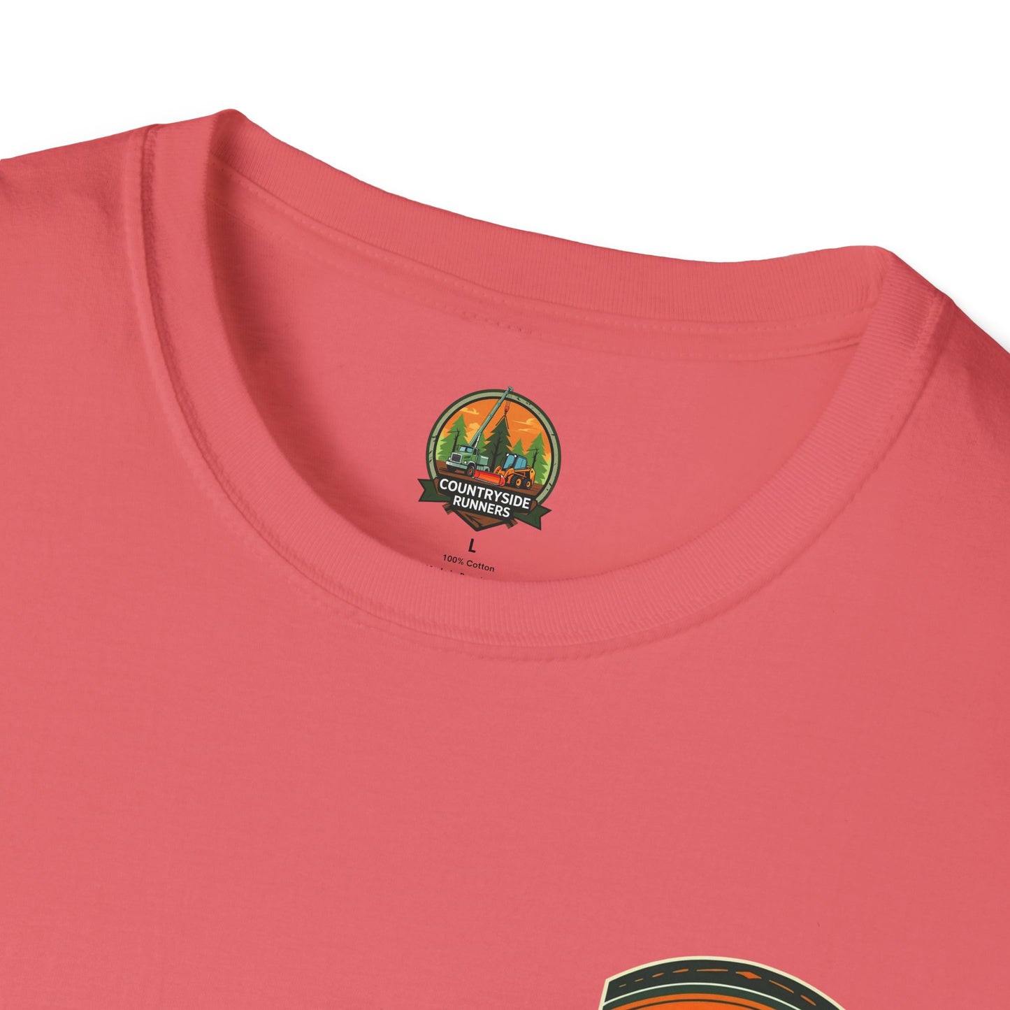 Countryside Runners Blue Collar line Heavy Duty Equipment T-Shirt | Outdoor Adventure Tee, Gift for Nature Lovers, Hiking Apparel, Casual Wear, Eco-Friendly Clothing