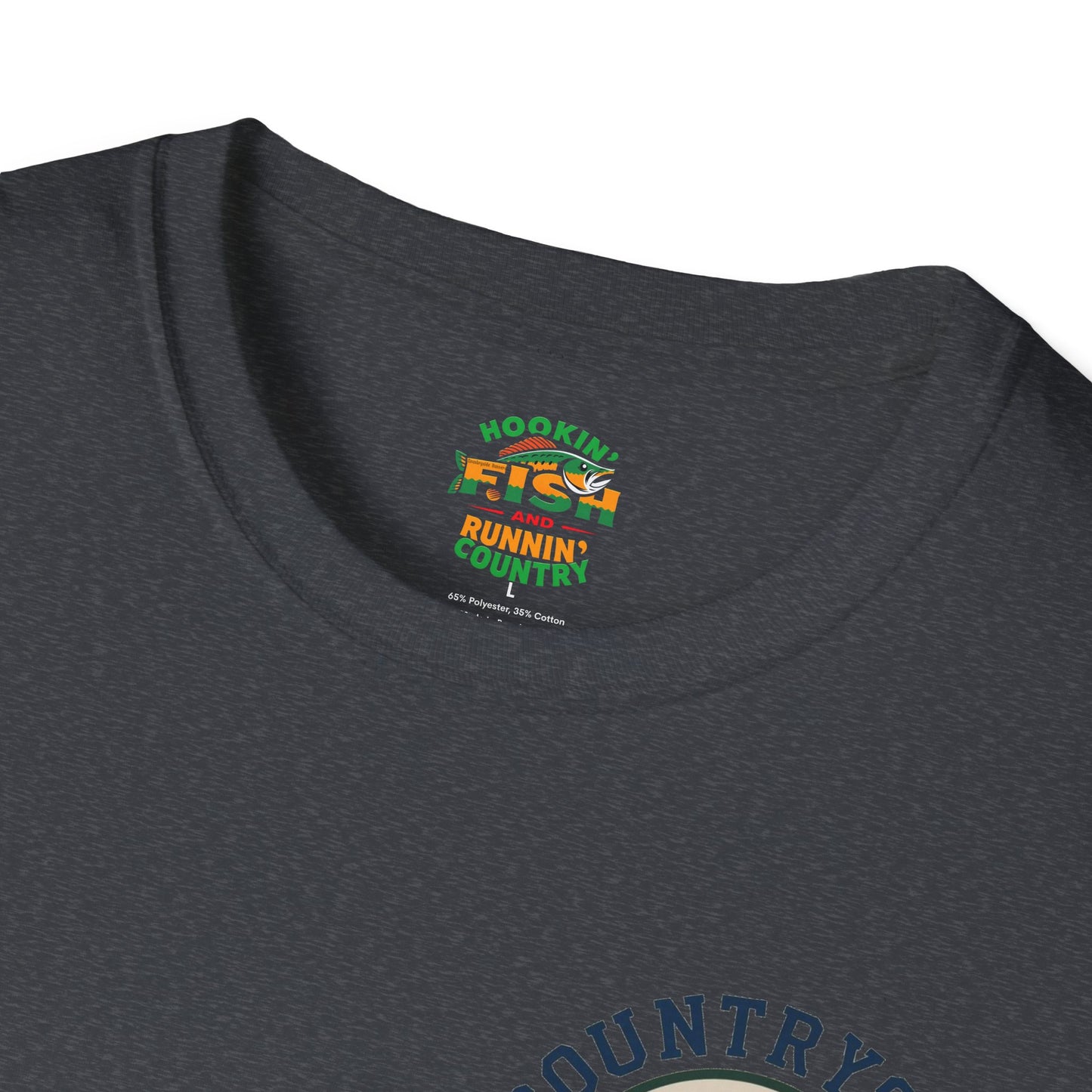 Hooked- Countryside Fishing T-Shirt rods and country