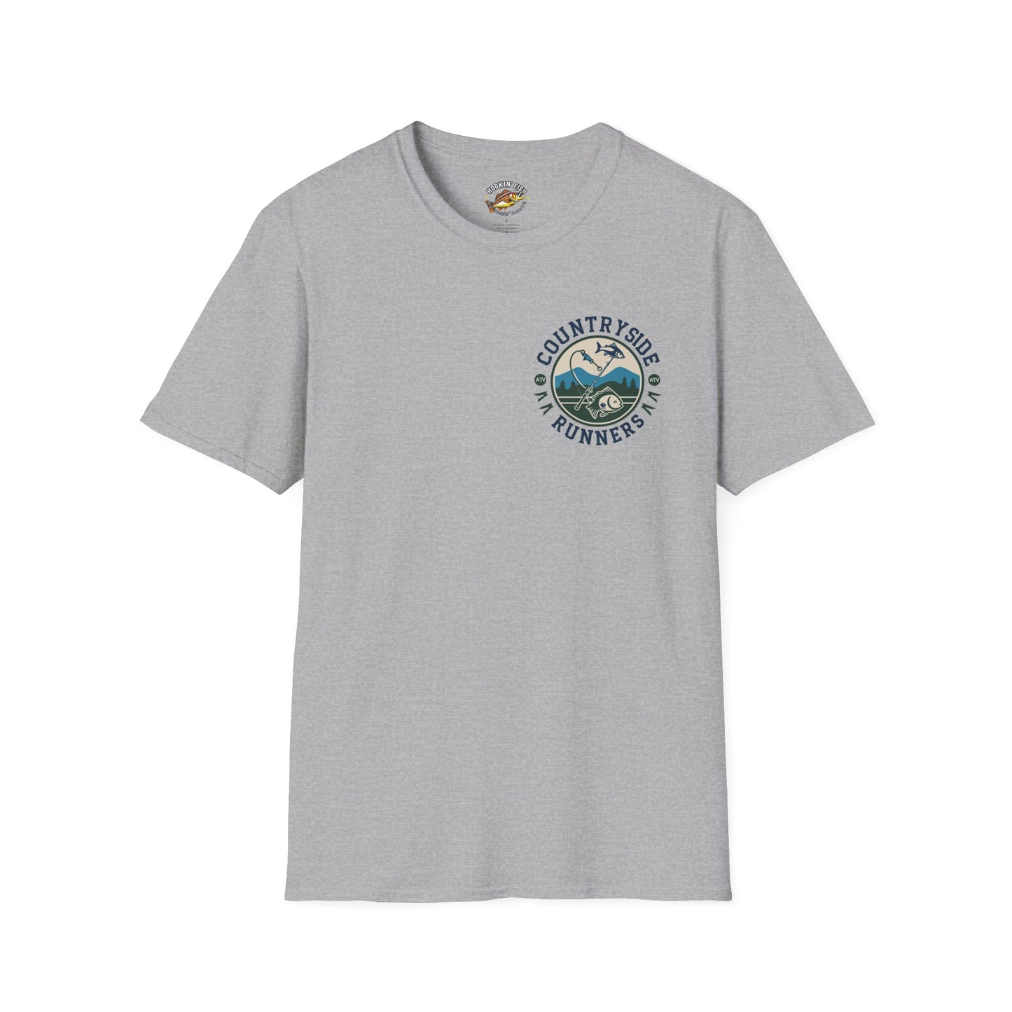 Countryside Fishing T-Shirt - rods and country
