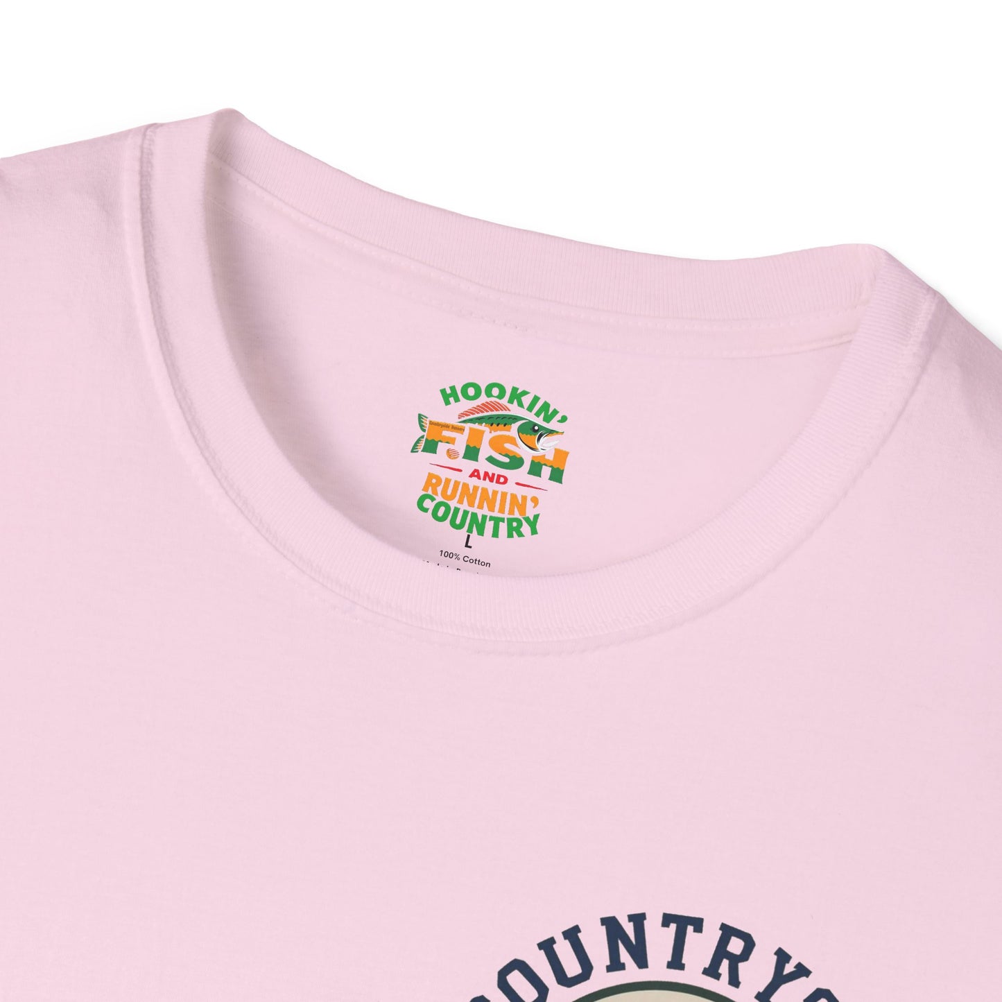 Hooked- Countryside Fishing T-Shirt rods and country